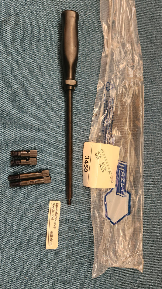 Hazet 3450 Führungsbolzen Zylinderkopf Schraubendreher  Nos H2