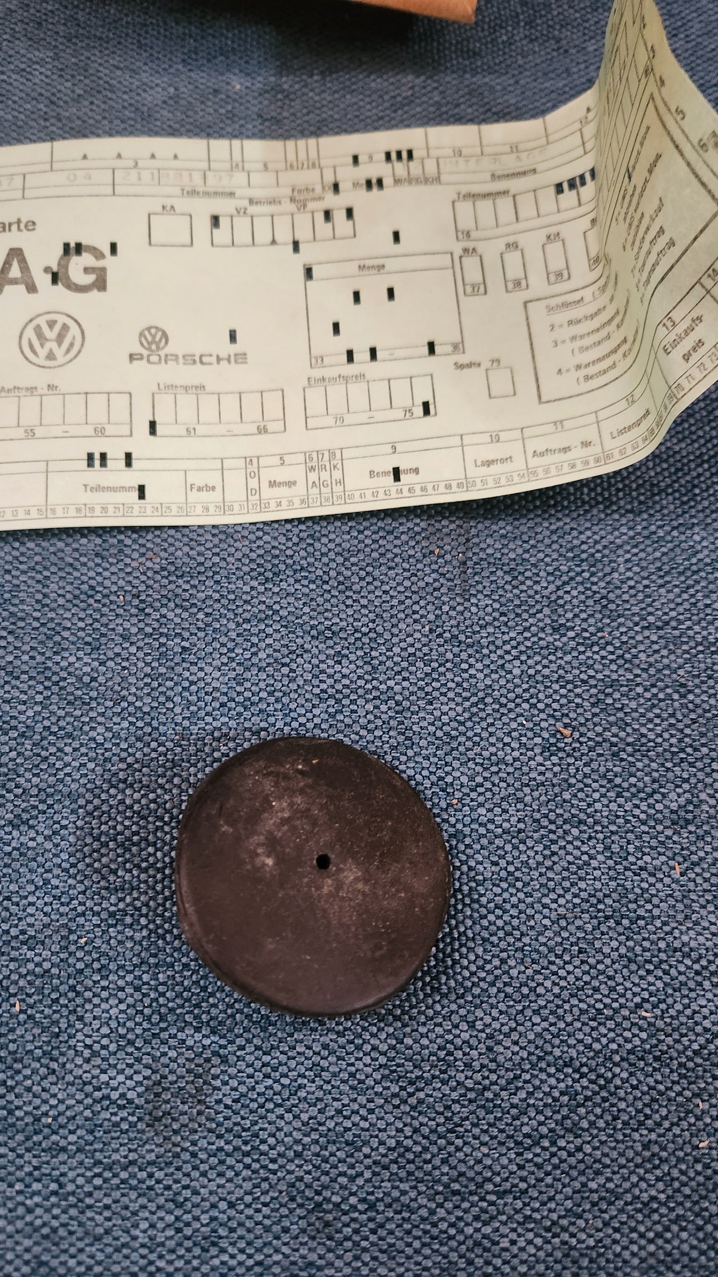 T1 Gummipuffer Sitzbank 211881897  Nos S1