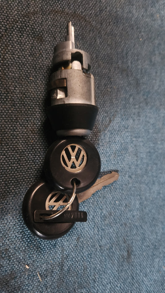 Zündschloss Golf1/2/Jetta1/2/Polo1/86C/PassatB1/B2/Derby/Audi80B1/B2 191905855 Nos G5