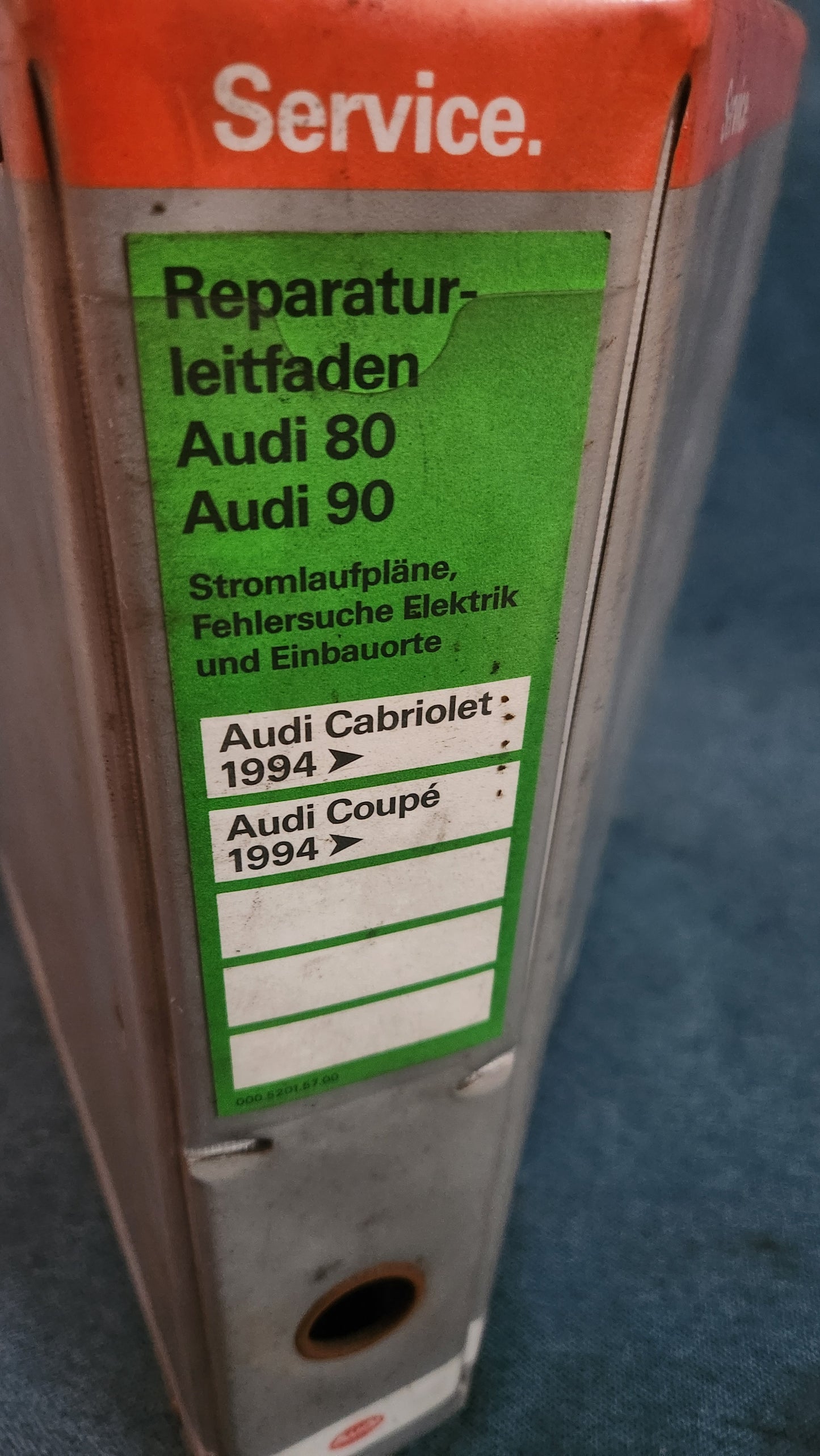 Audi 80/90 B4 Cabriolet Coupe Typ 89 Stromlaufpläne Reparaturleitfaden Werkstattbuch