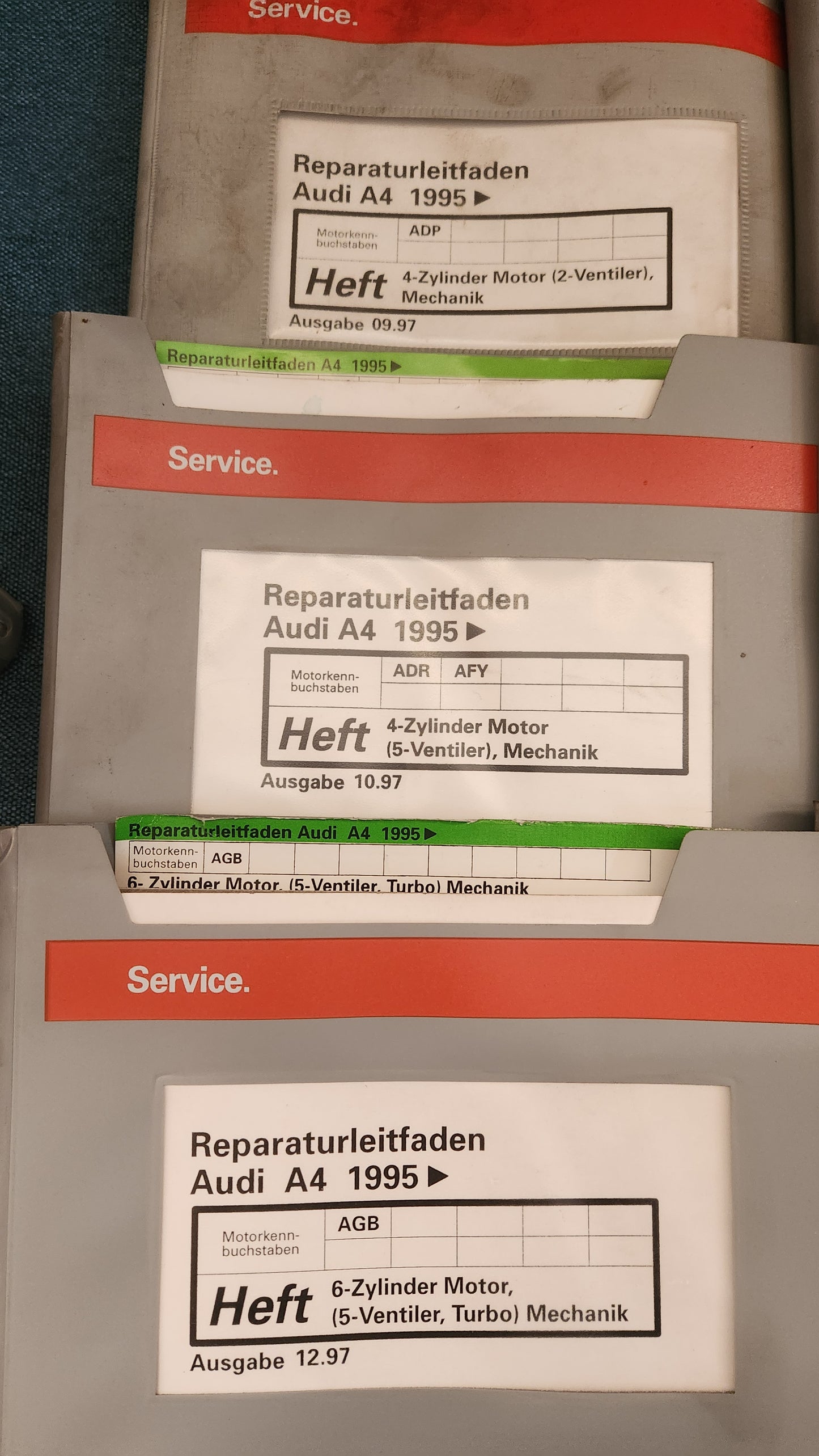 Audi A4 B5 Reparaturleitfaden Werkstattbuch Z1