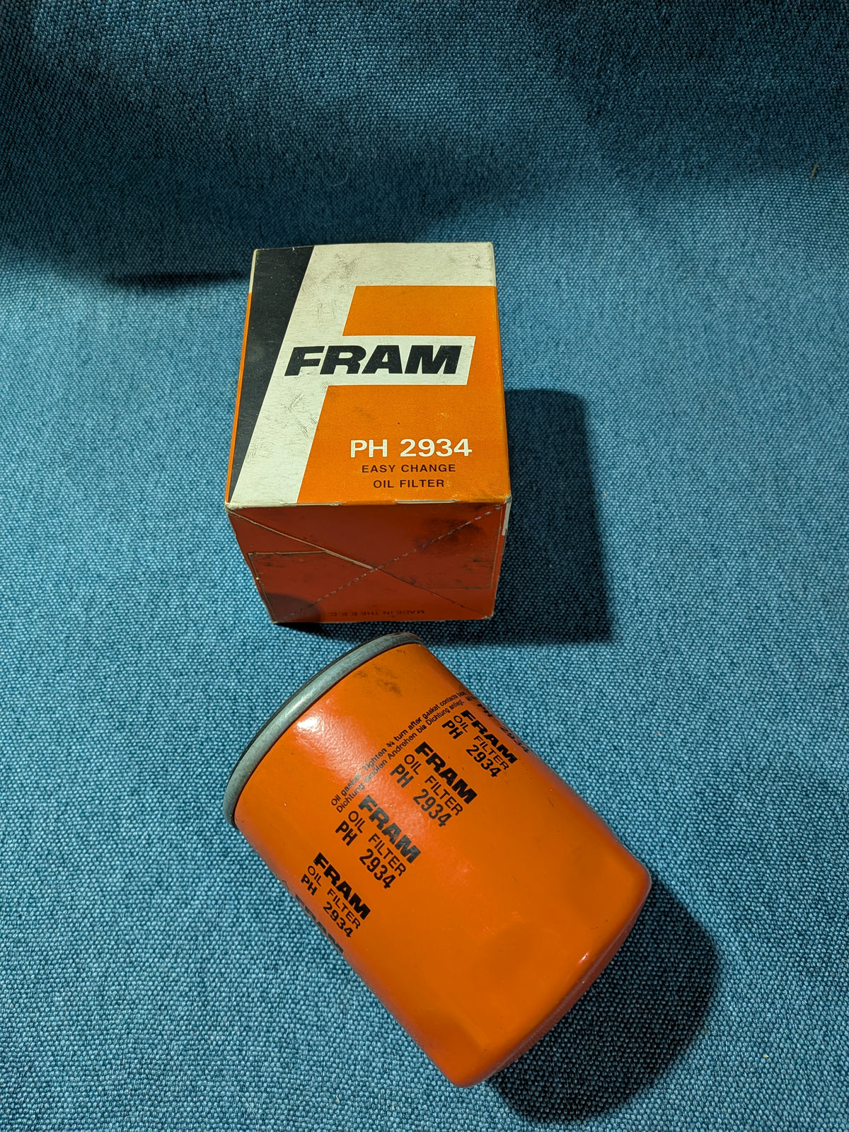 Oil filter Fram PH2934 Opel/Ascona C/Astra F/Kadett/E/D/Vectra A 90421982 NOS/New A26