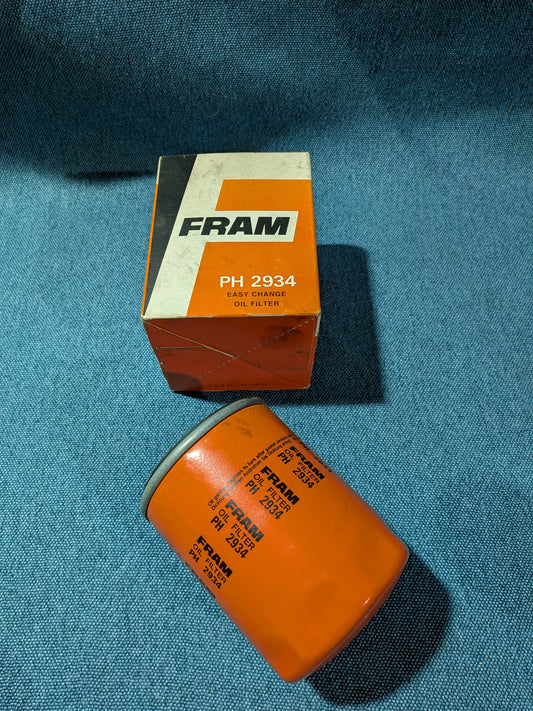 Oil filter Fram PH2934 Opel/Ascona C/Astra F/Kadett/E/D/Vectra A 90421982 NOS/New A26