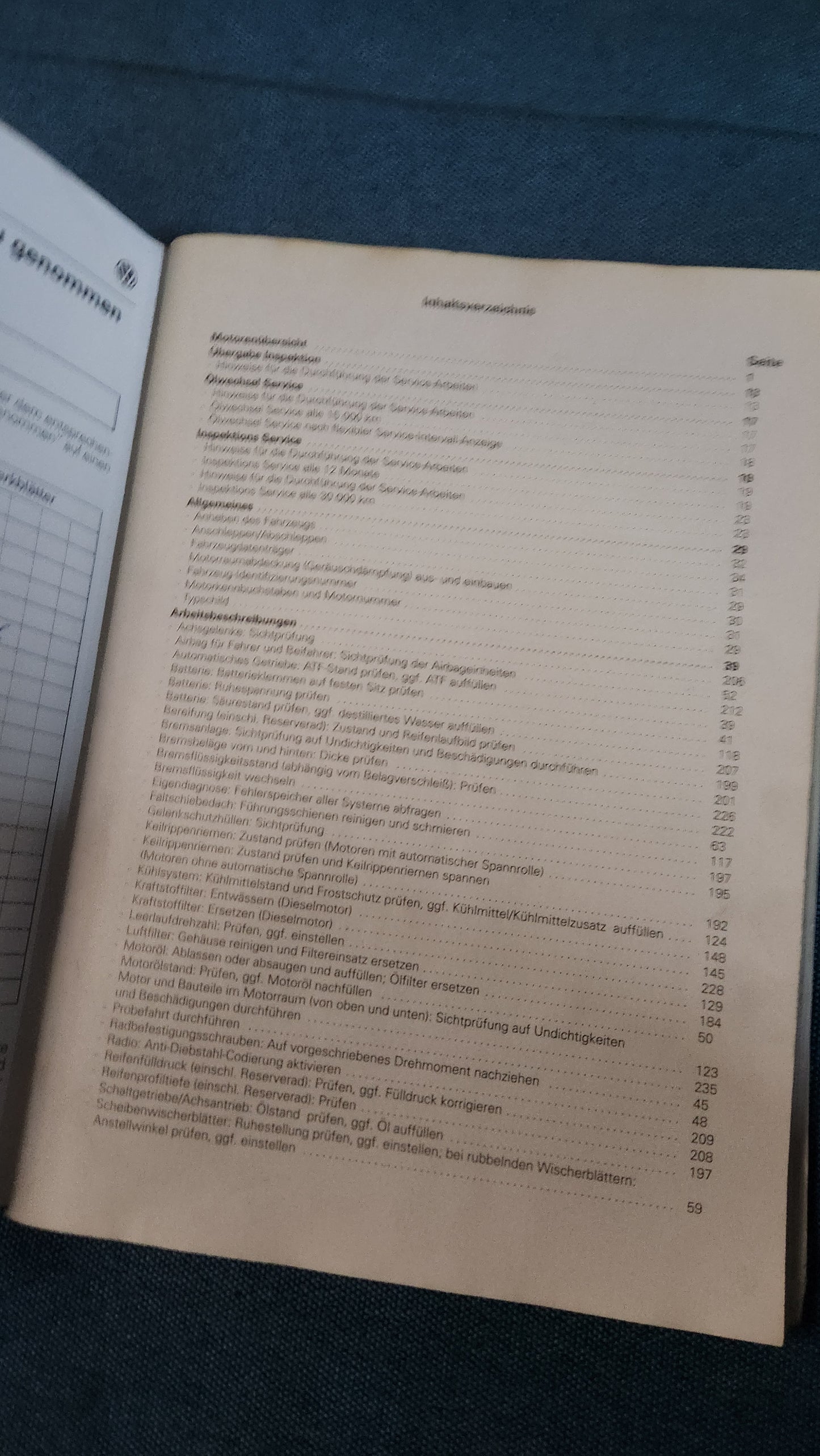 Polo 6n Instandhaltung genau genommen 1995 Reparaturleitfaden Werkstattbuch