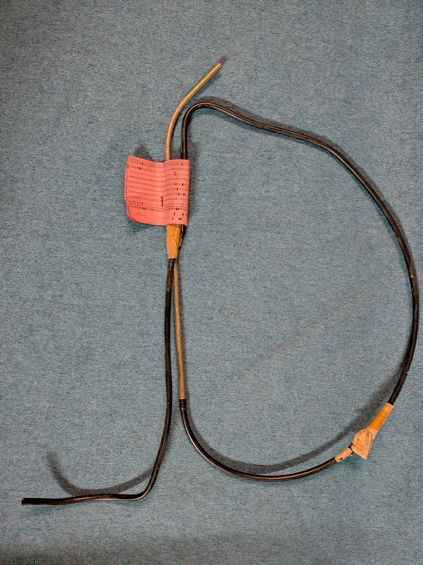 Kraftstoffleitung Mitte Rücklauf Porsche 914 91435606300 Nos Q/R1