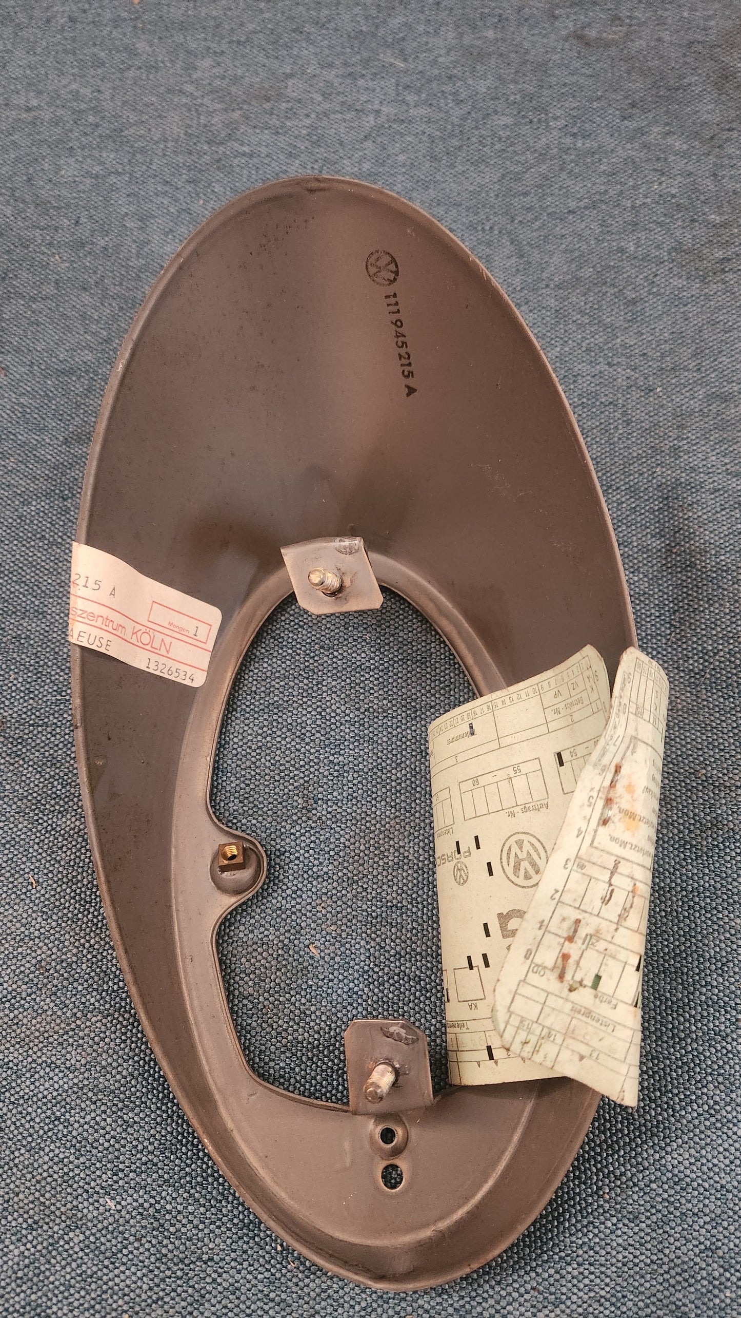 Vw Käfer Typ 1 Rücklichtsockel Rücklicht Träger Gehäuse 111945215A Nos