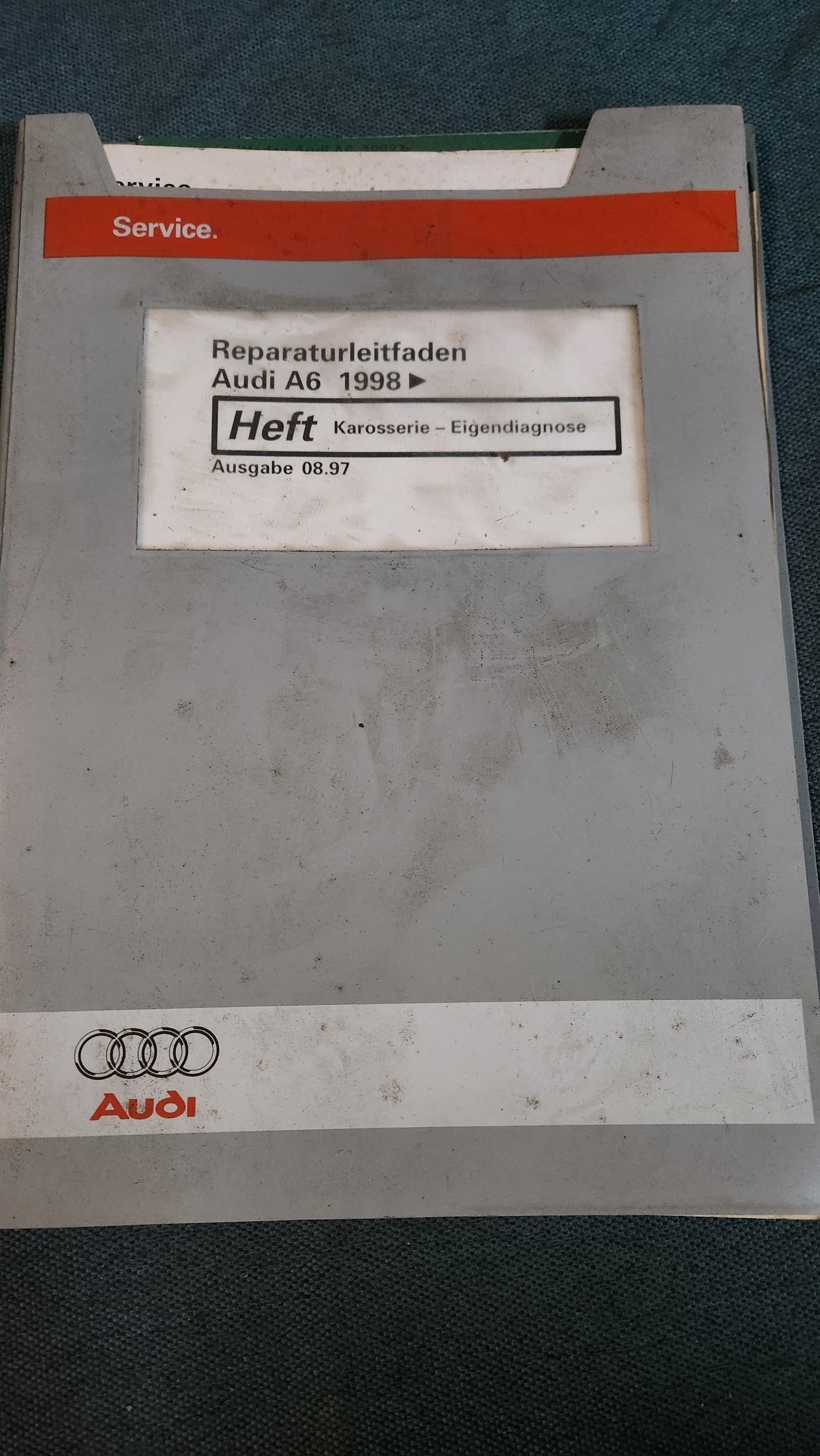 Audi A6 C5 Karosserie Eigendiagnose Reparaturleitfaden Werkstattbuch