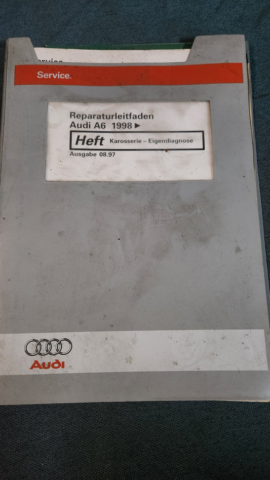 Audi A6 C5 Karosserie Eigendiagnose Reparaturleitfaden Werkstattbuch