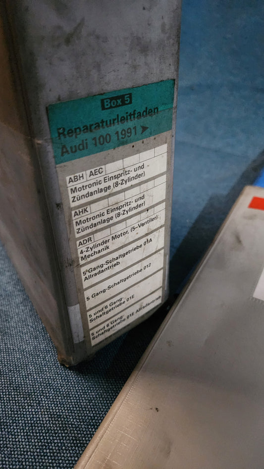 Audi 100 C4 Repair Manual Workshop Manual