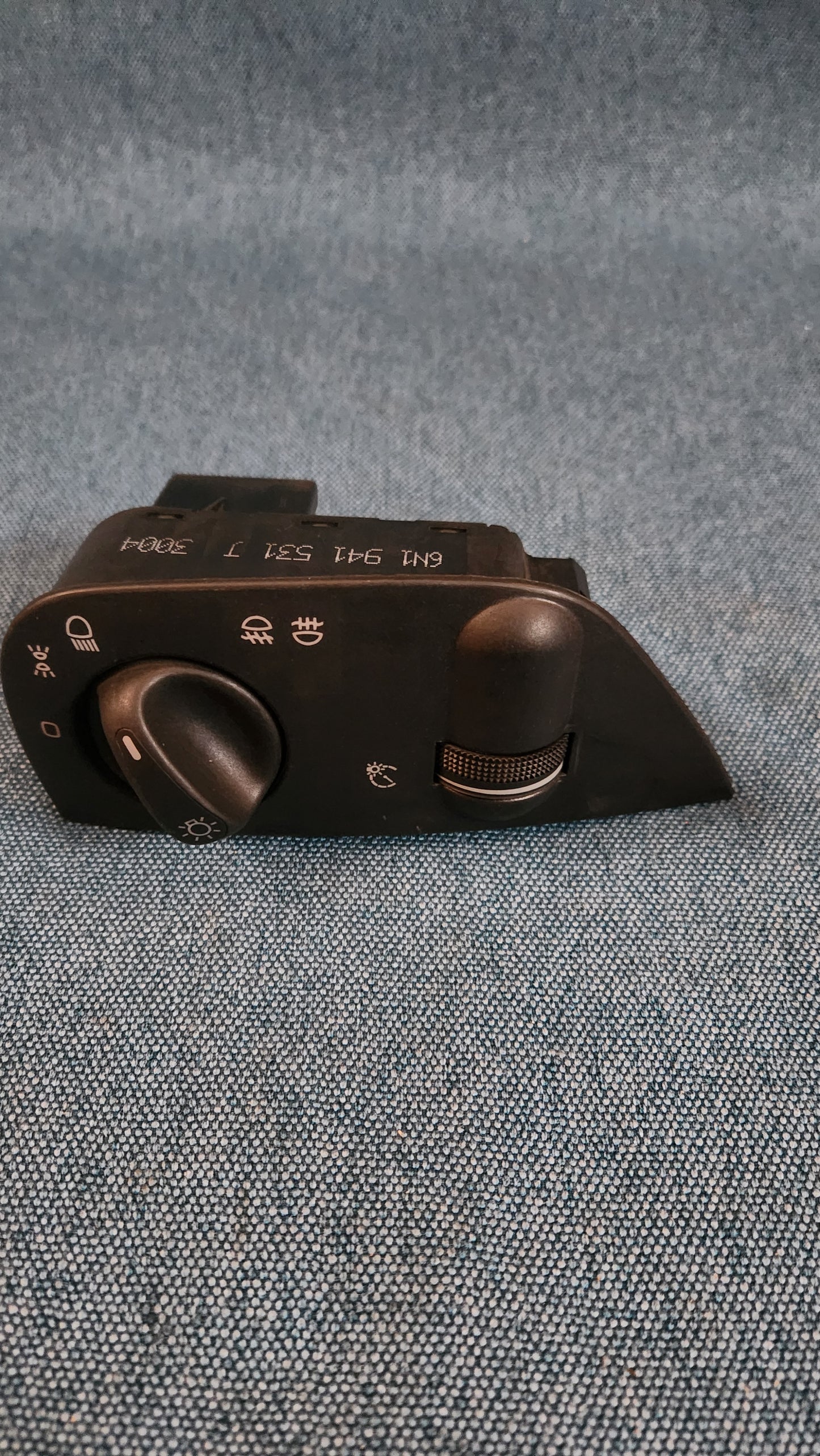 Polo 6N Light Switch with Front Fog Lights 6N1941531J NOS M5