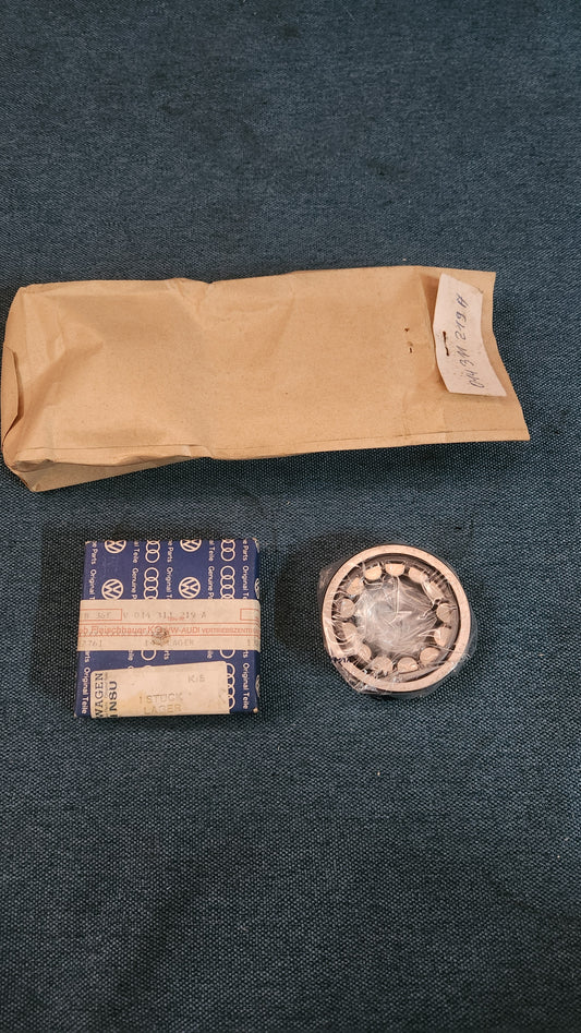 Doppelrollen Kegellager Schaltgetriebe Audi 80 B1 Passat B1 014311219A Nos E9