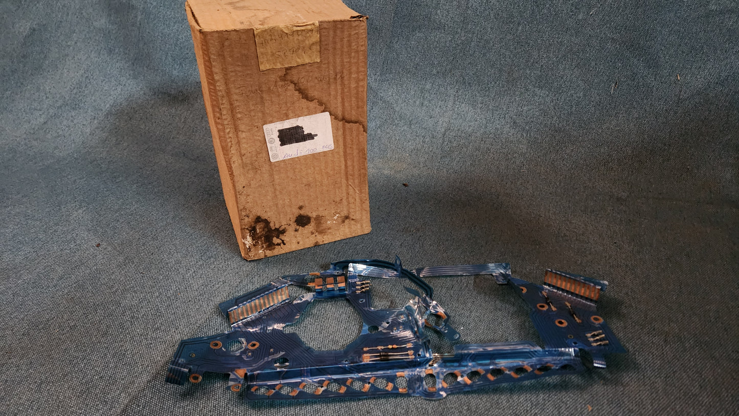 Audi 100 C3 Type 44 speedometer foil conductor foil 431919059J Nos B3