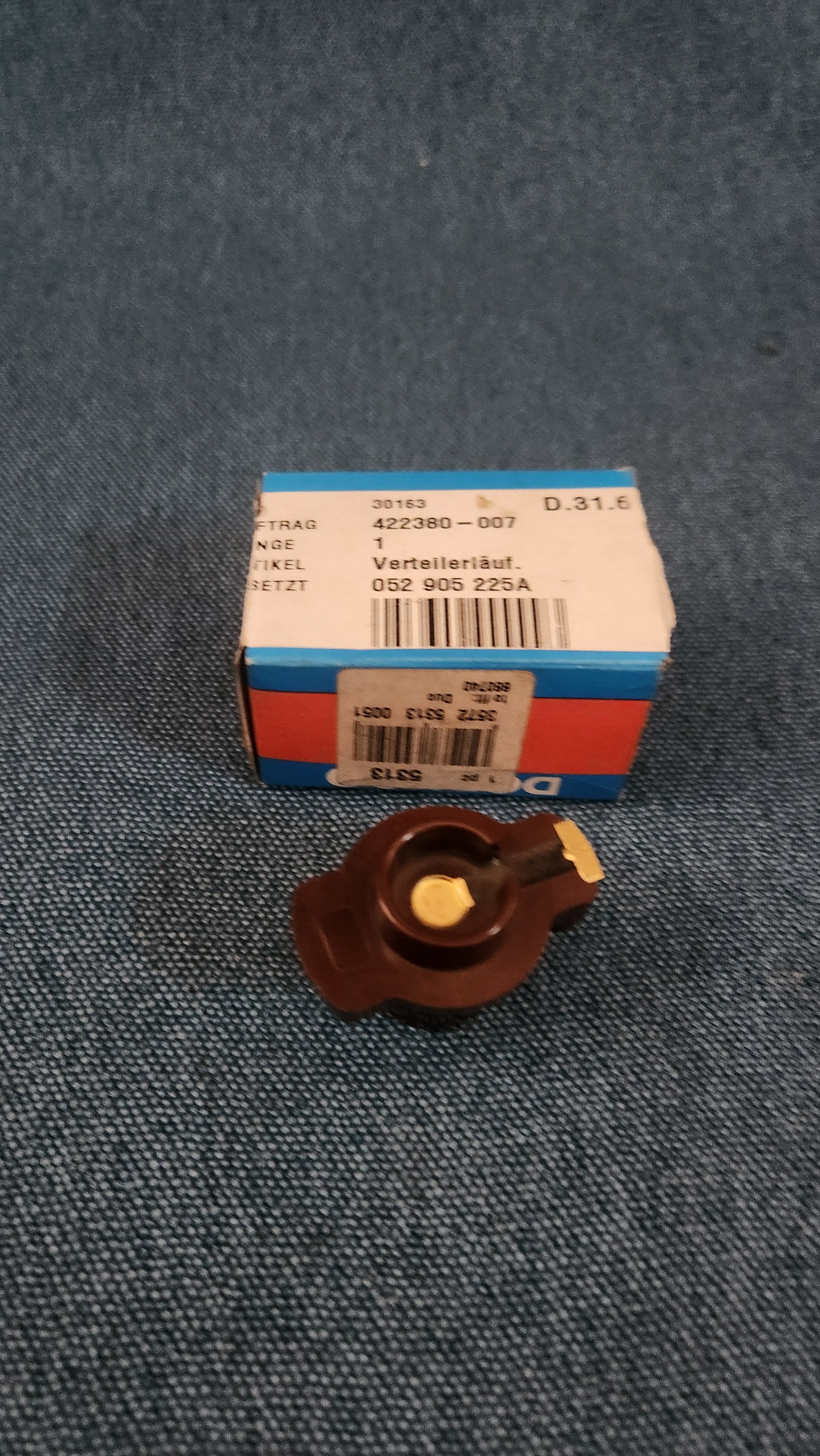 Distributor Rotor Dudocu Audi 80/B2/VW Derby/Golf/Jetta/Polo/Scirocco/1/2 052905225A NOS/New M7