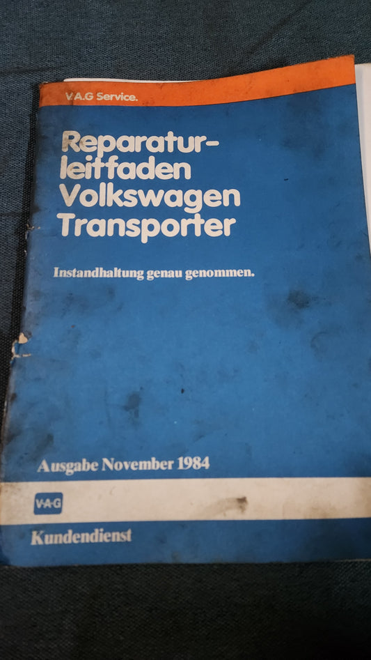 Transporter T3 Bus Instandhaltung genau genommen Reparaturleitfaden Werkstattbuch