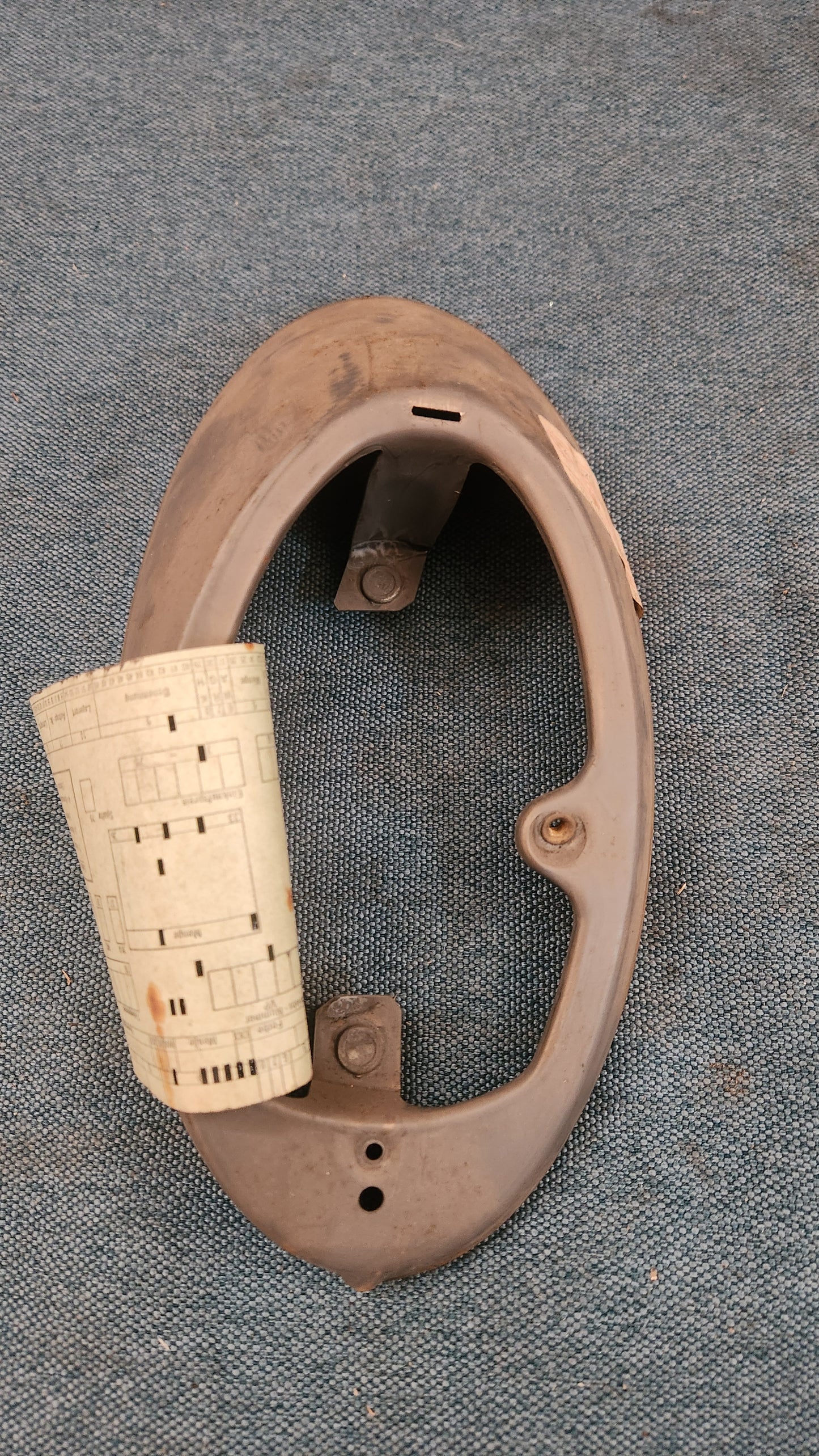 Vw Käfer Typ 1 Rücklichtsockel Rücklicht Träger Gehäuse 111945215A Nos