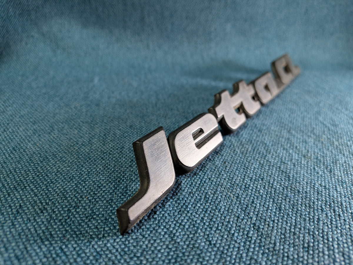 Jetta 2 CL Emblem Schriftzug Logo 165853687J Gebraucht B10