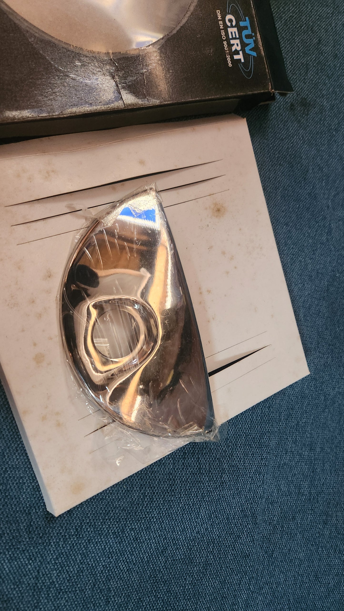 Opel Meriva Chrome Abdeckung Kofferraumöffner 8697806611992 Neu A2