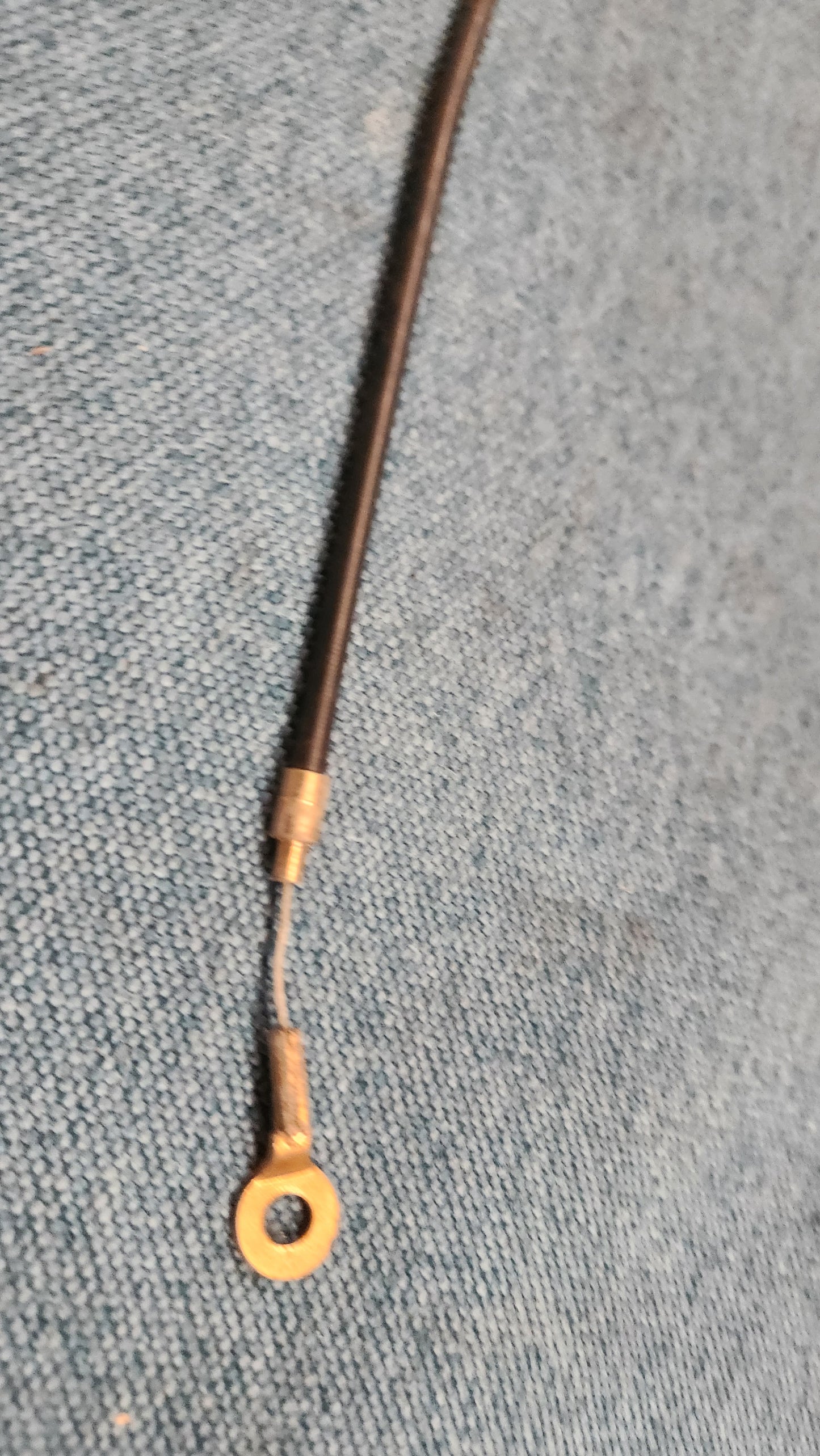 Seilzug für Lehnenentriegelung Porsche 911/912 91152121000 Nos L1