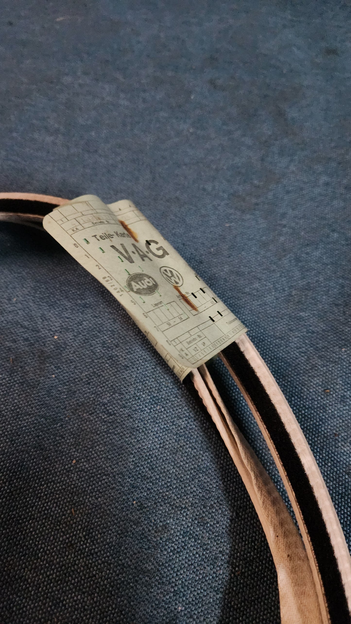 Polo 1 Audi 50 Keder Schiebedach Kantenschutz 861867519 Nos E6