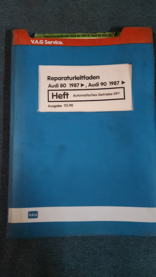 Audi 80/90 B3 Automatisches Getriebe 097 Reparaturleitfaden Werkstattbuch