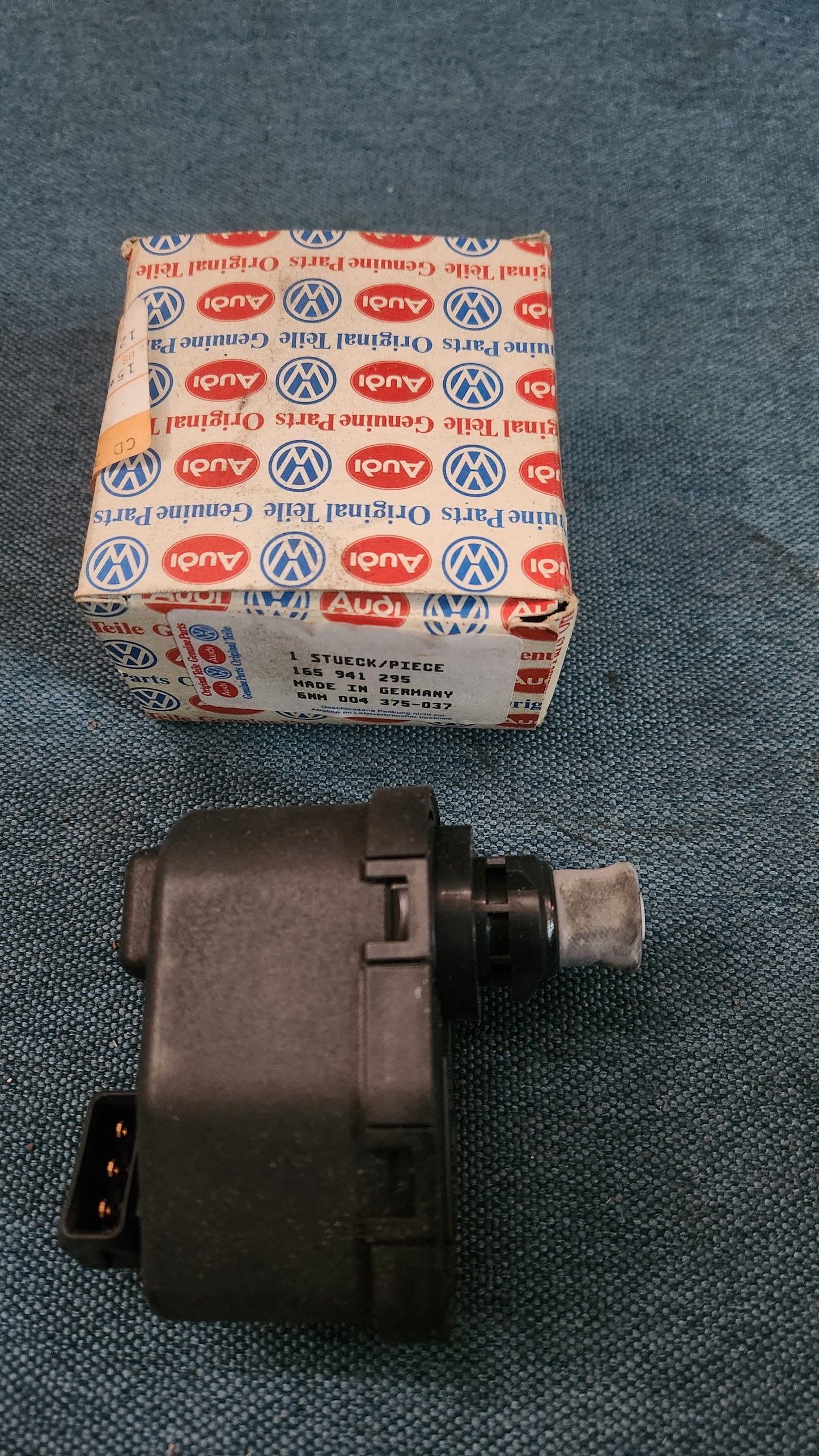 Leuchtweitenverstellung LWR Motor Golf 1/2/3/Caddy14D/LT1/Passat B3/Polo86C/Scirocco2/T4 165941295 Nos F4/G5