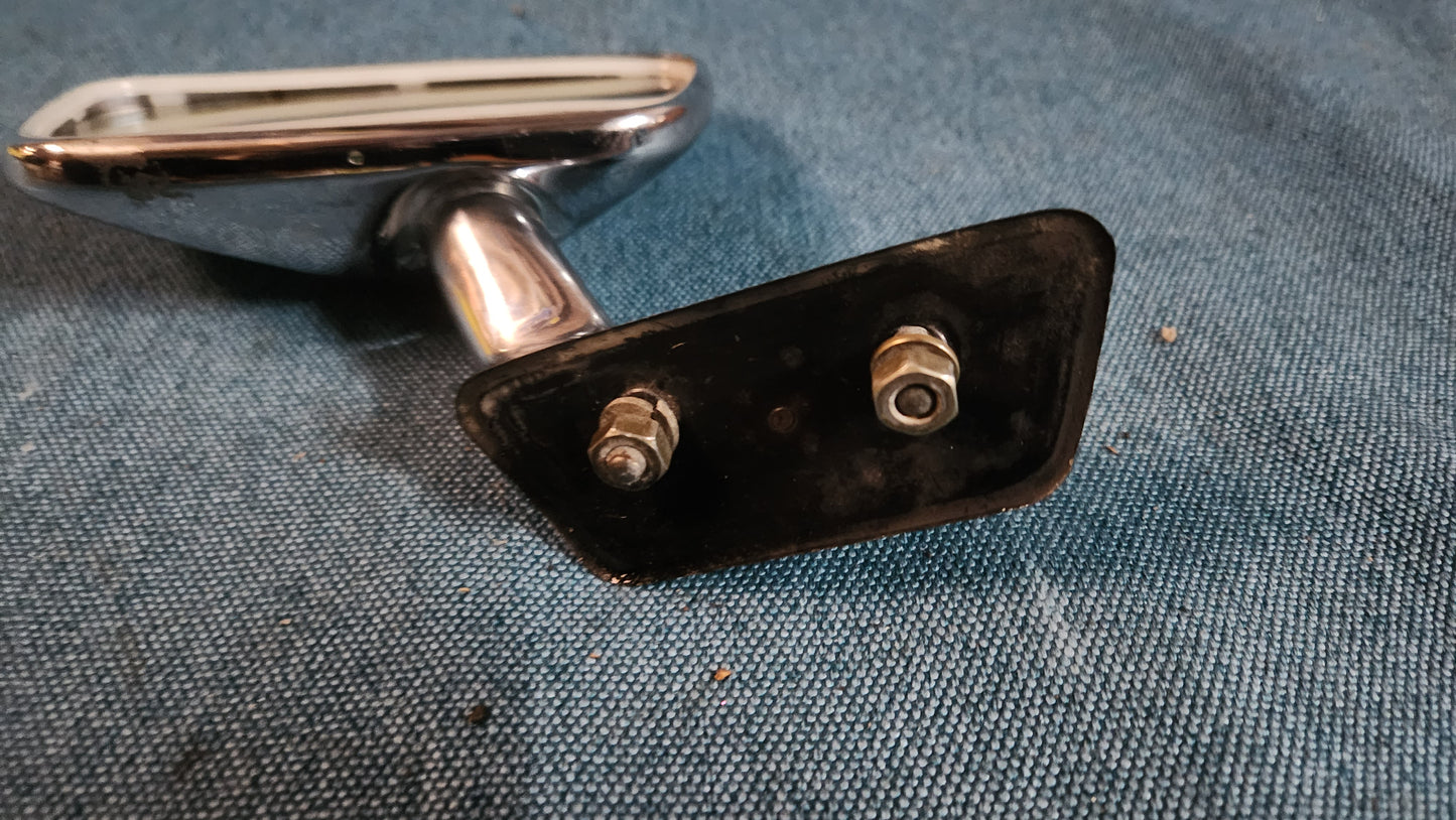 Mercedes W114 Spiegel Chrom 101083 Gebraucht D8