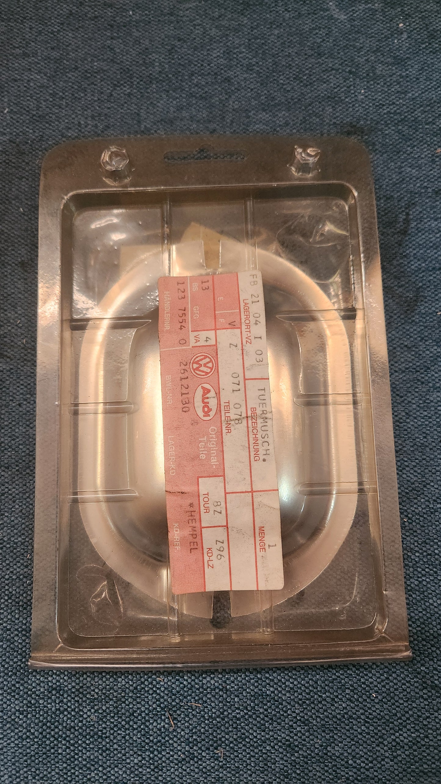 Golf 2/Jetta 2 Griffmuschel Türgriff 191071061 Nos F7