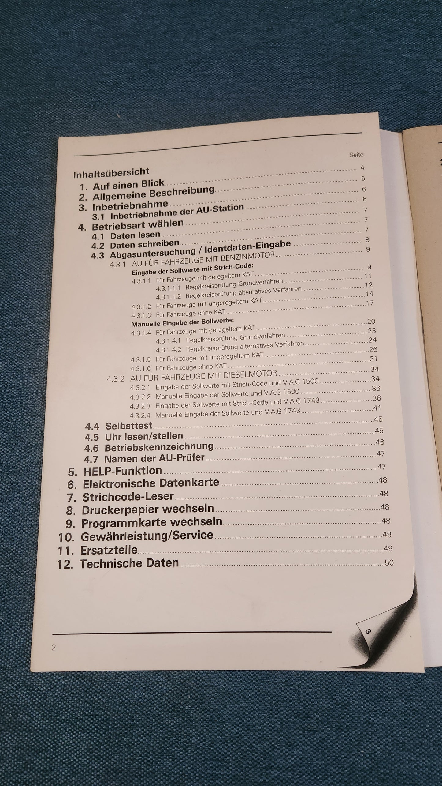 VAG 1799/1798 Data Reader Repair Manual Workshop Book