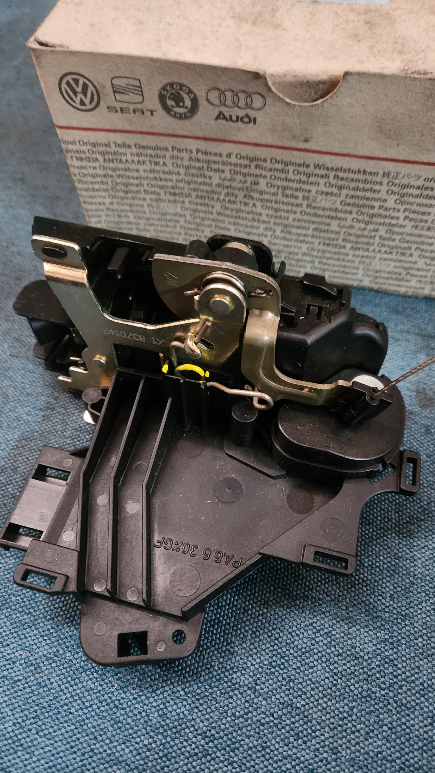 Türschloss Golf4/Bora/Lupo 6X1837014G Nos F6