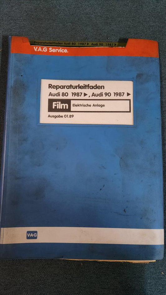 Audi 80/90 B3 Elektrische Anlage Reparaturleifaden Werkstattbuch