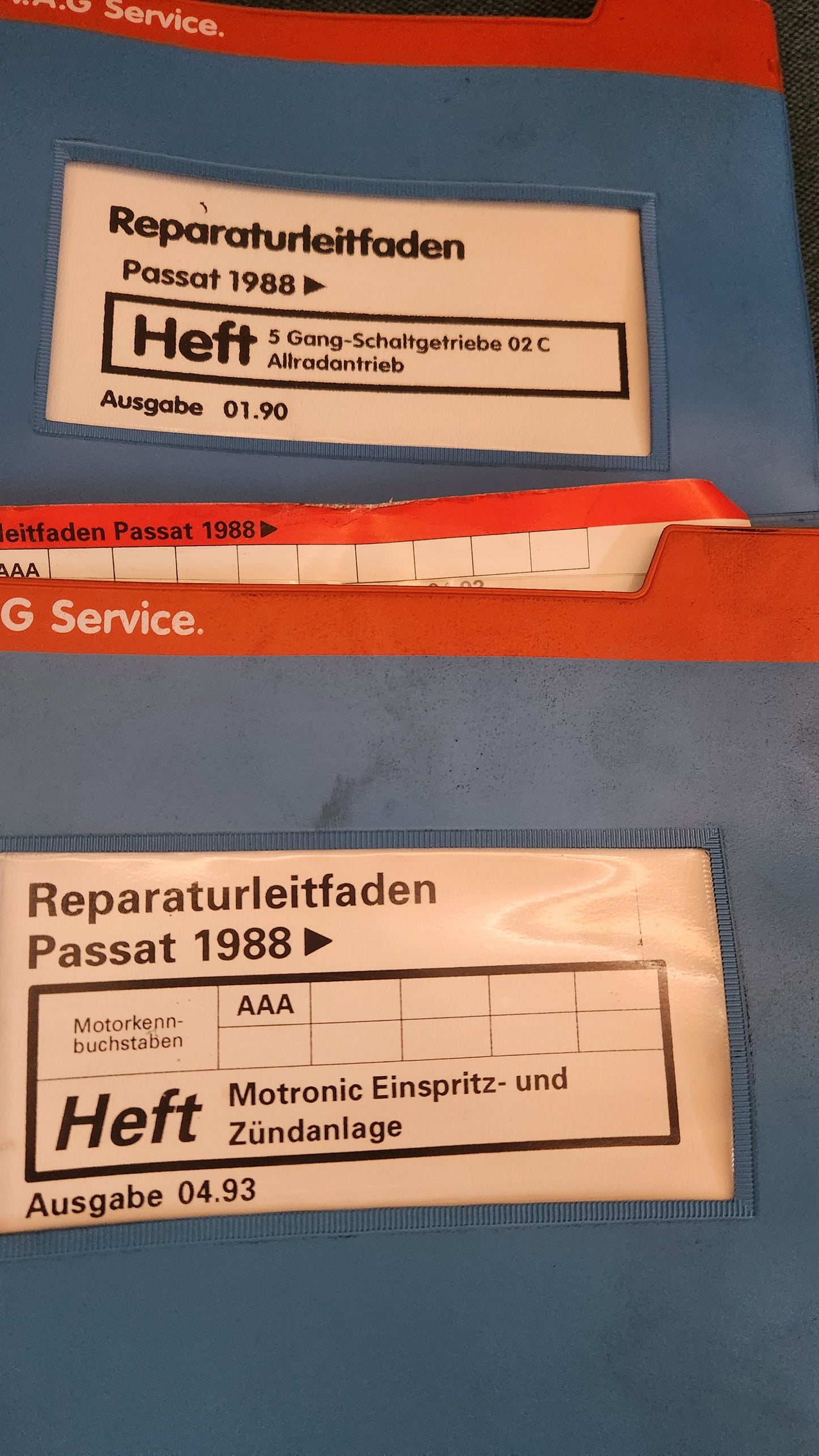 Passat B3 35I Reparaturleitfaden Werkstattbuch