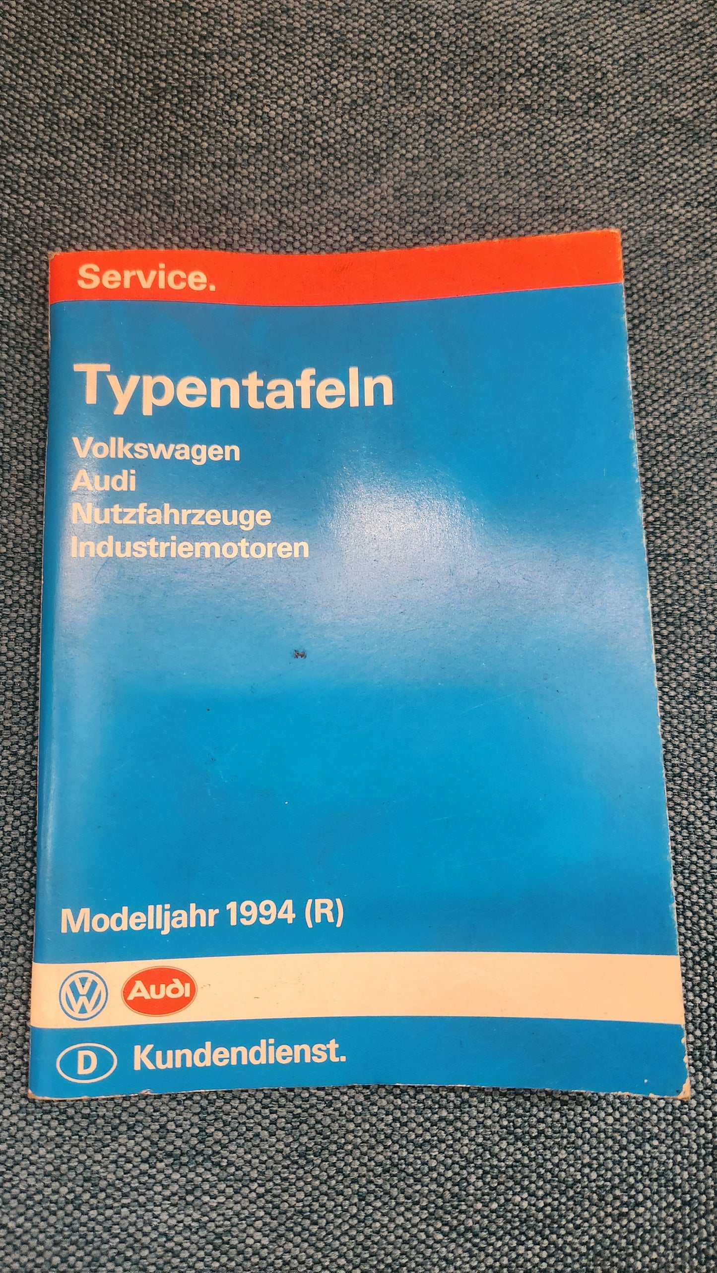Typentafeln Reparaturleitfaden Werkstattbuch