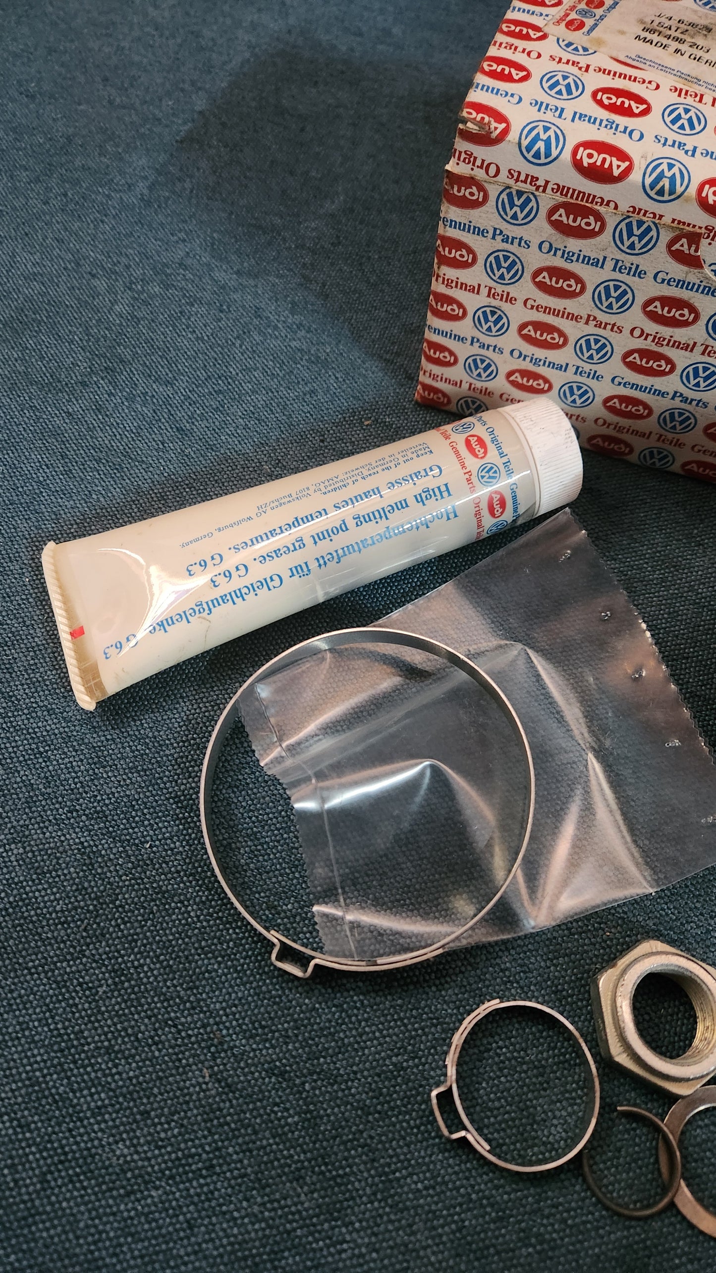 Achsmanschette Polo 1/86C/Derby/Audi50/Golf1 861498203 Nos F4/F5/F6/F7