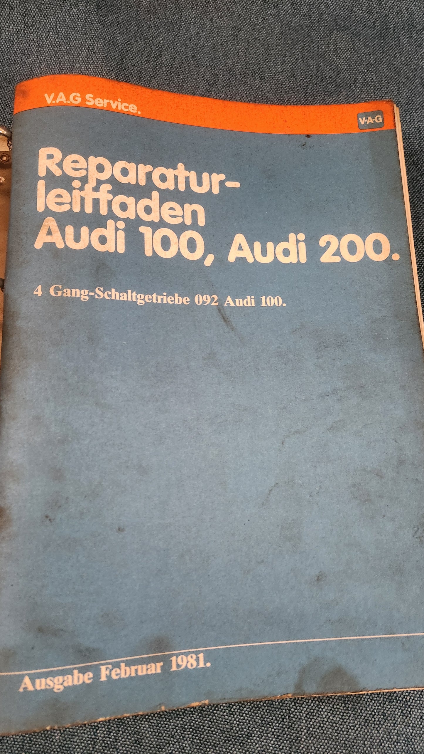 Audi 100/200 C2 Reparaturleitfaden Werkstattbuch