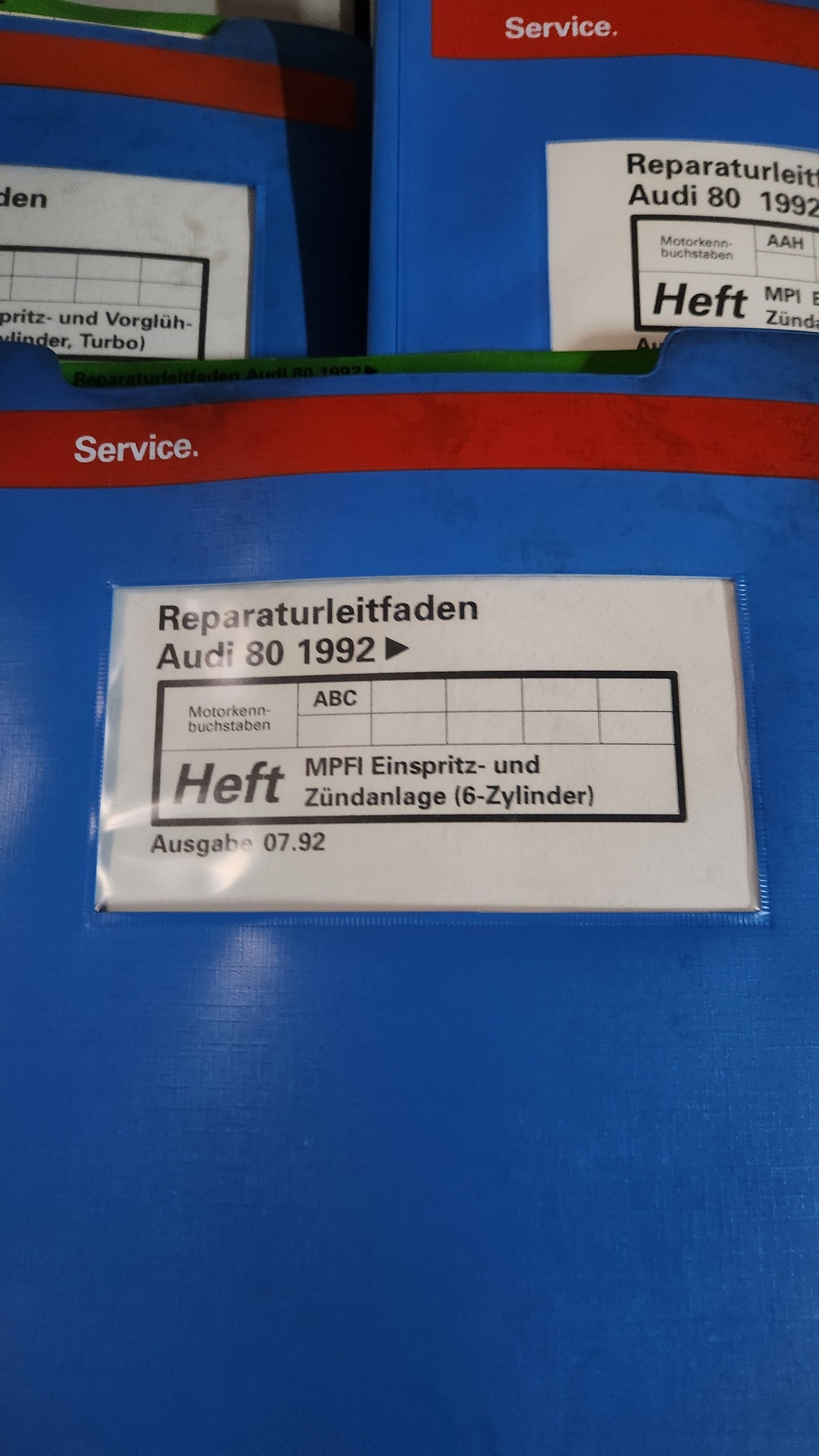Audi 80 B4 Repair Manual Workshop Manual