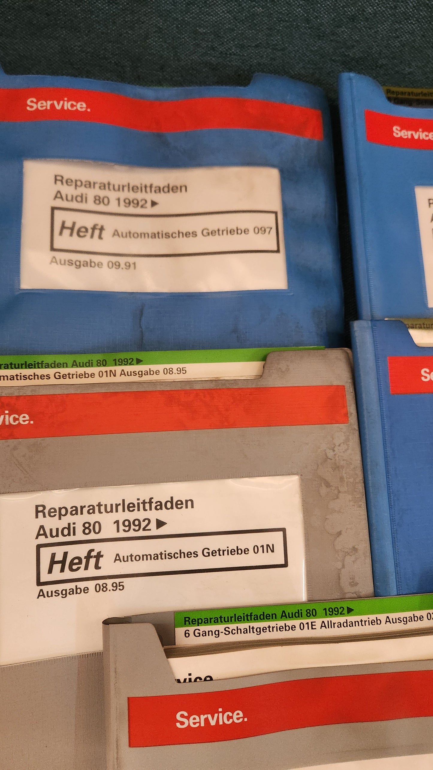 Audi 80 B4 Reparaturleitfaden Werkstattbuch Z1