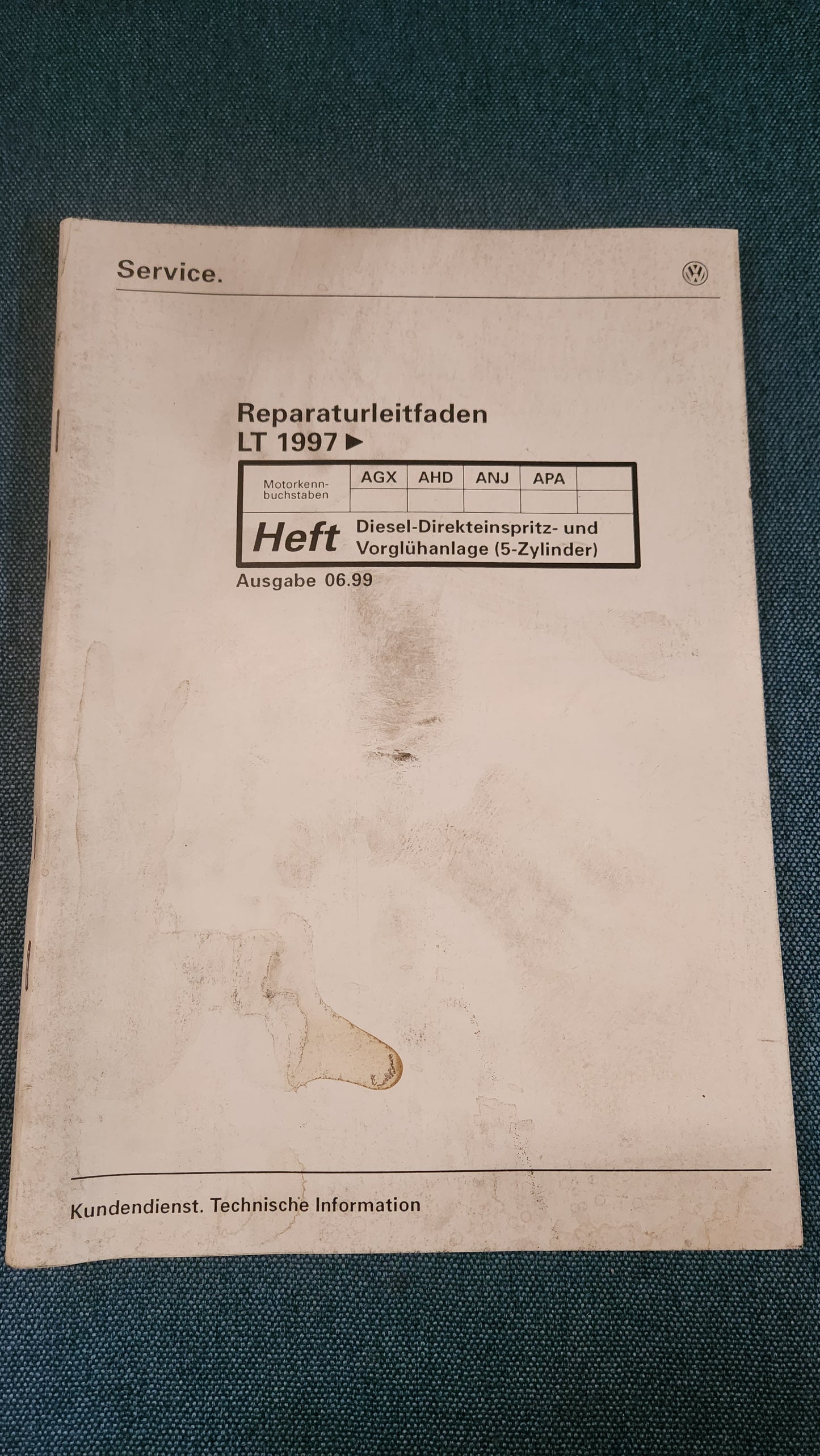 LT2 D AGX AHD ANJ APA Engine Repair Manual Workshop Book