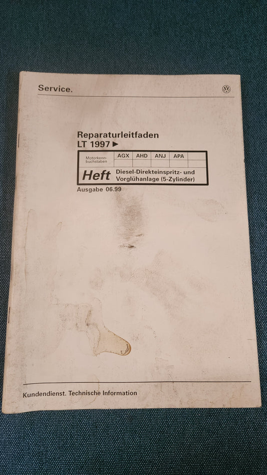 LT2 D AGX AHD ANJ APA Engine Repair Manual Workshop Book