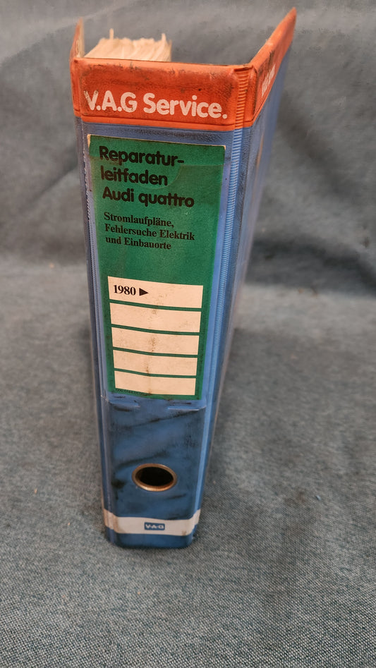 Audi 80/10/200 B2/B3/B4 C2/C3/C4 Quattro Stromlaufpläne Werkstattbuch Reparaturleitfaden