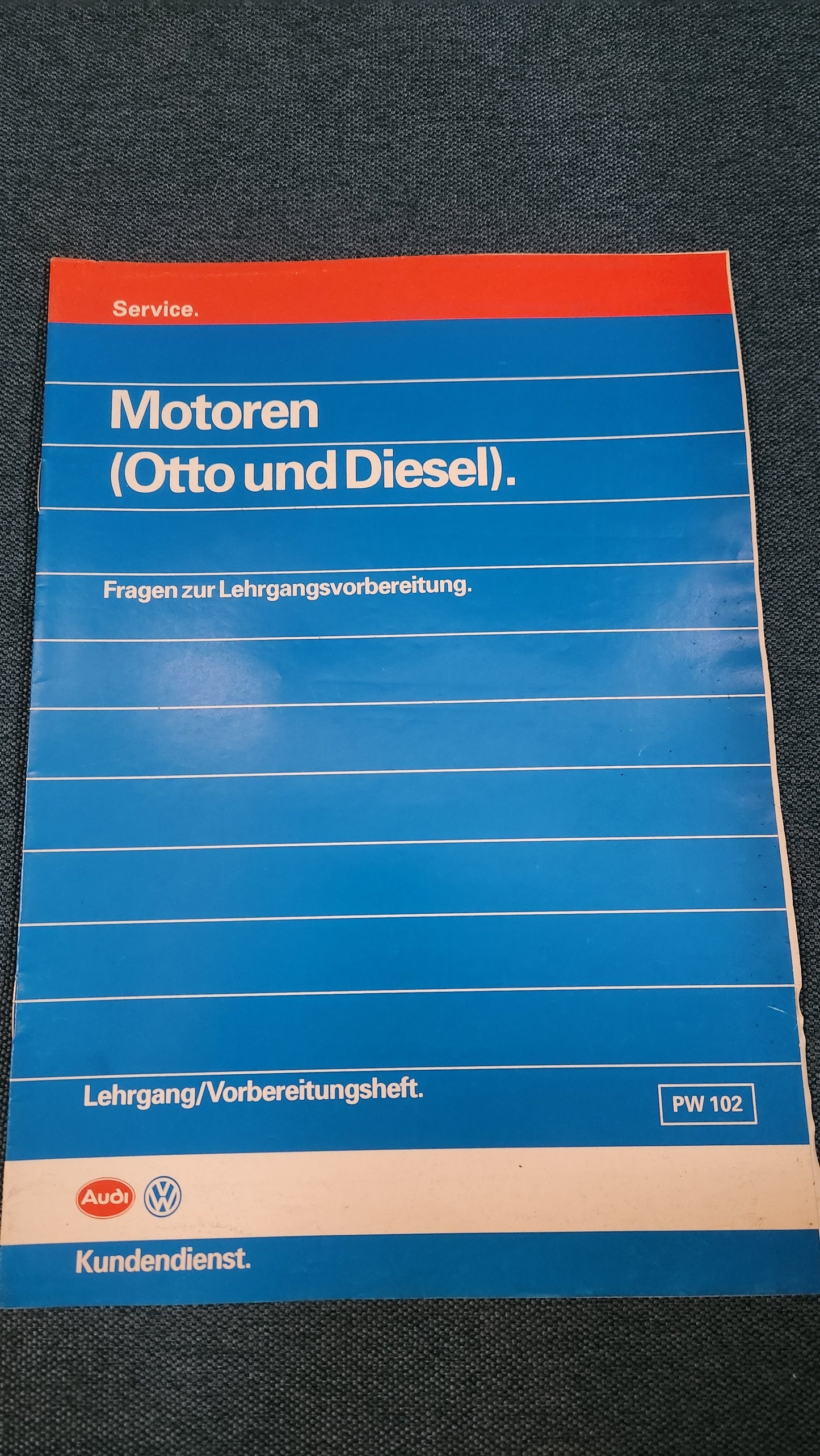 Motor Otto und Diesel Betriebsschulung Reparaturleitfaden Werkstattbuch