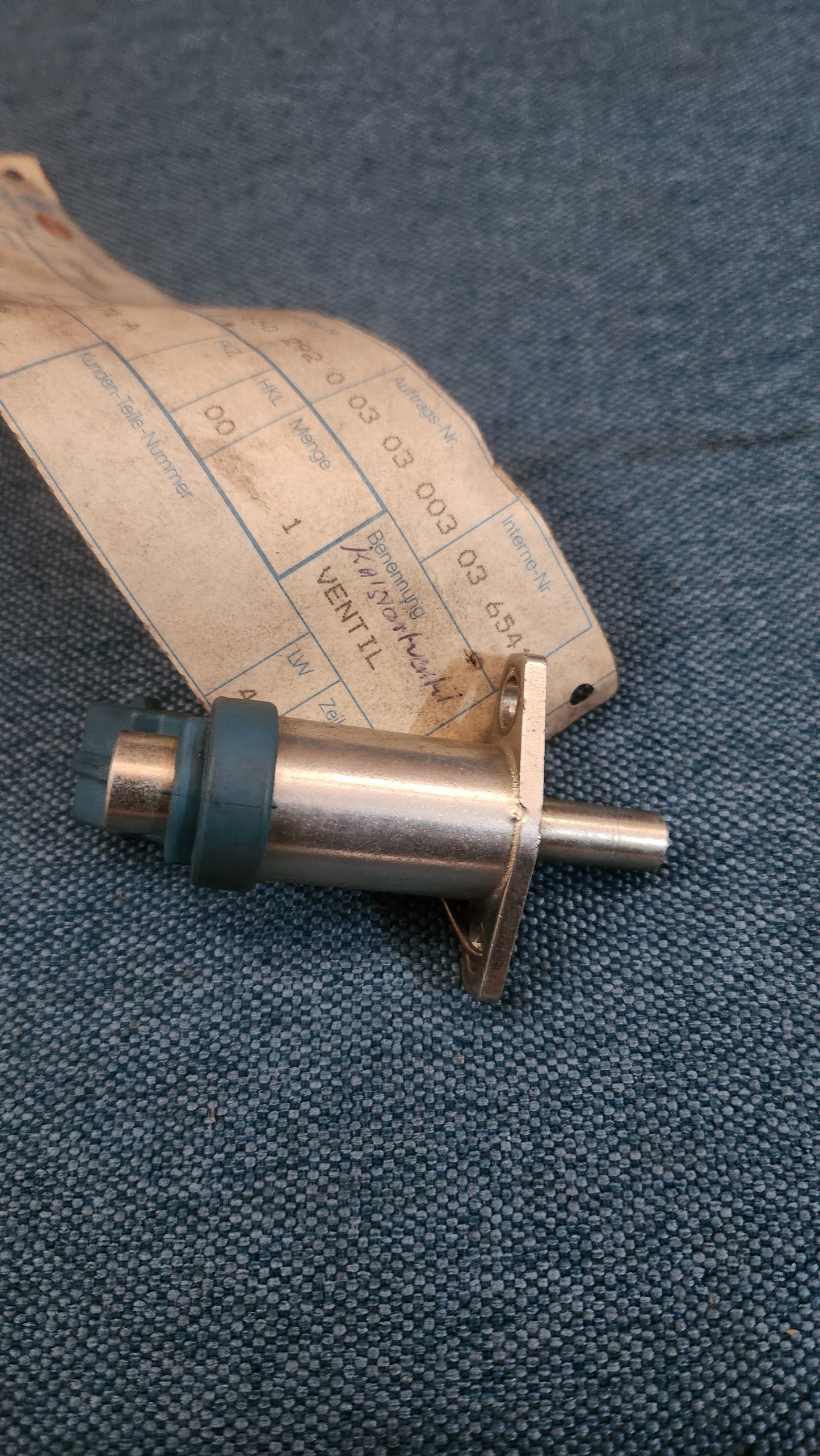 Cold Start Valve Golf/Jetta/2/Passat 32B B2/Audi 80/90/B2/100/200/C2/C3/Quattro/Porsche 911 035906171A NOS G9
