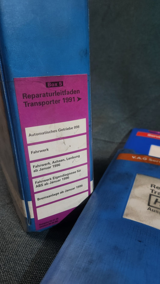 T4 Bus Reparaturleitfaden Werkstattbuch