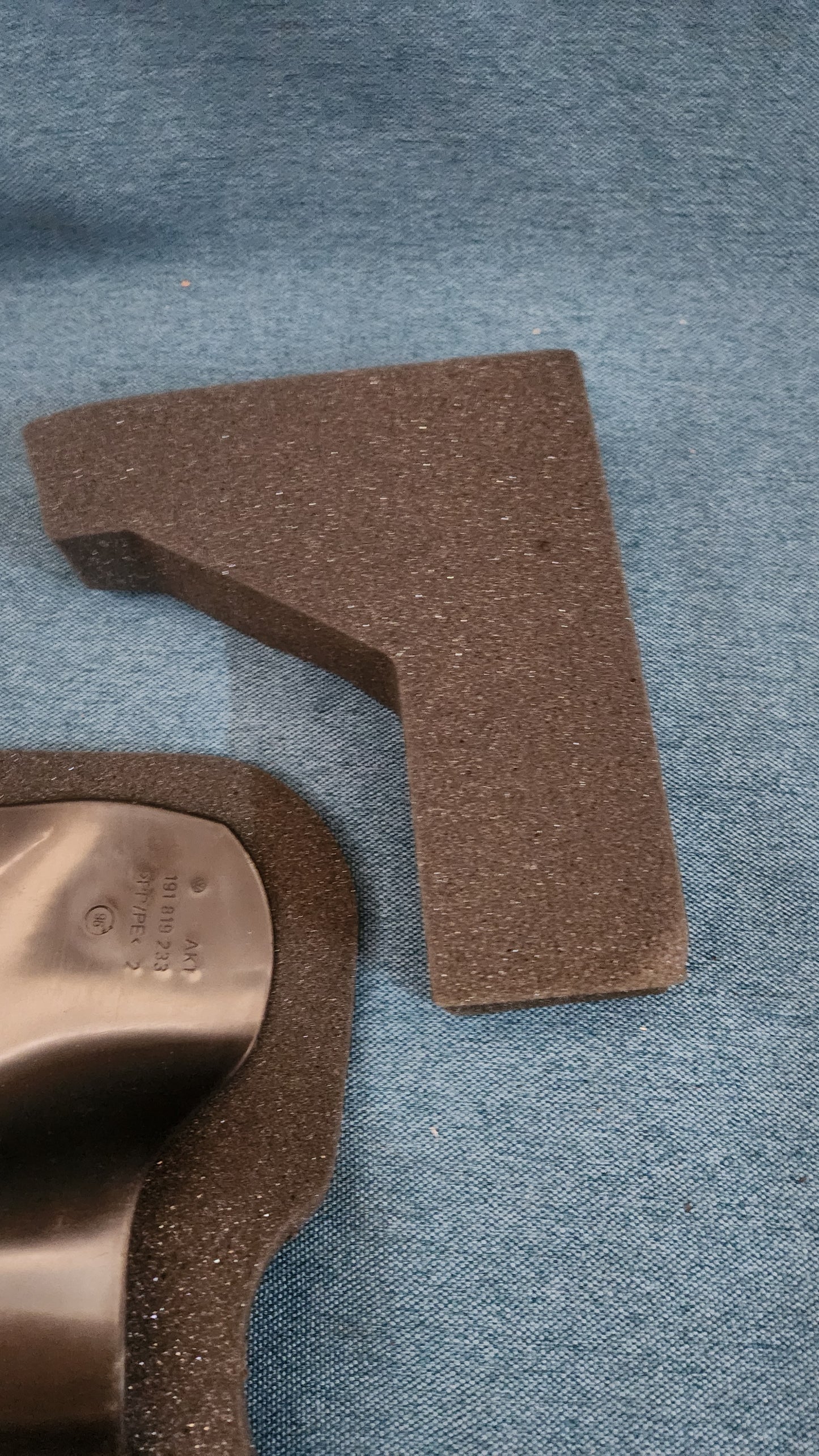 Wasserabweiser Dämmung Abdeckung Fußraum Golf/Jetta2 191819233 Nos Q2