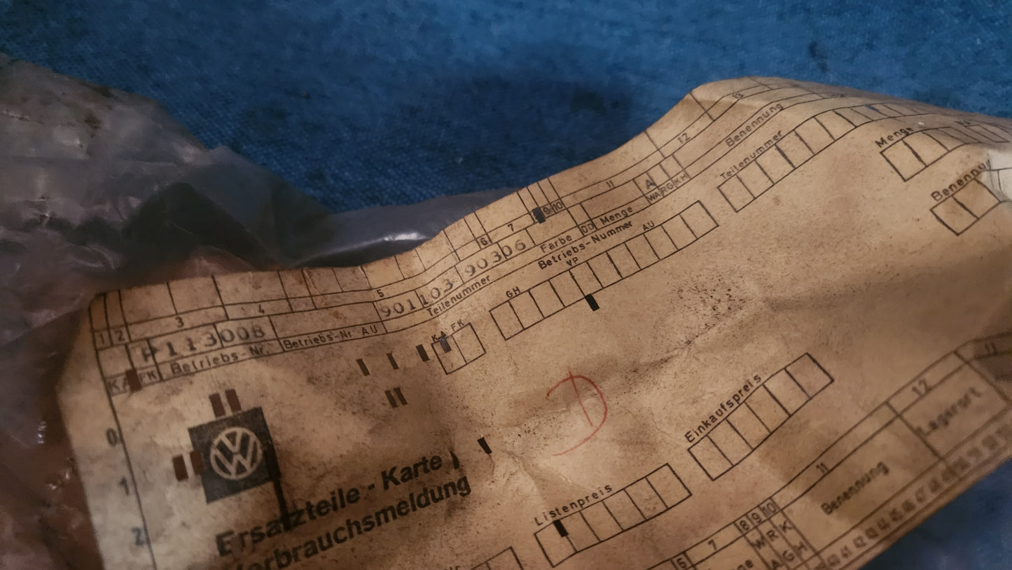 Porsche 911 Zylinder Kolben 90110390306 Nos E7