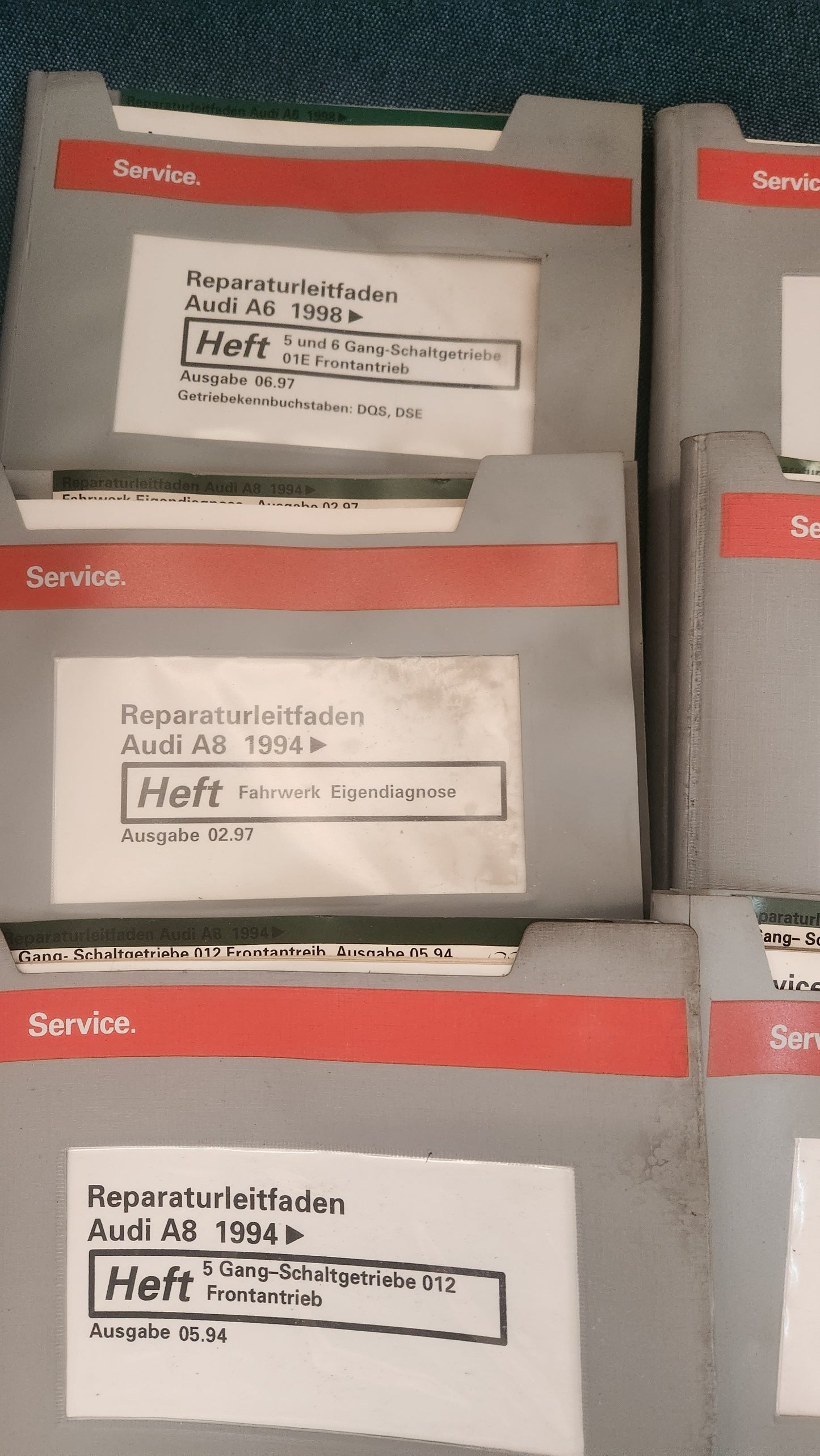 Audi A8 4D D2 Reparaturleitfaden Werkstattbuch