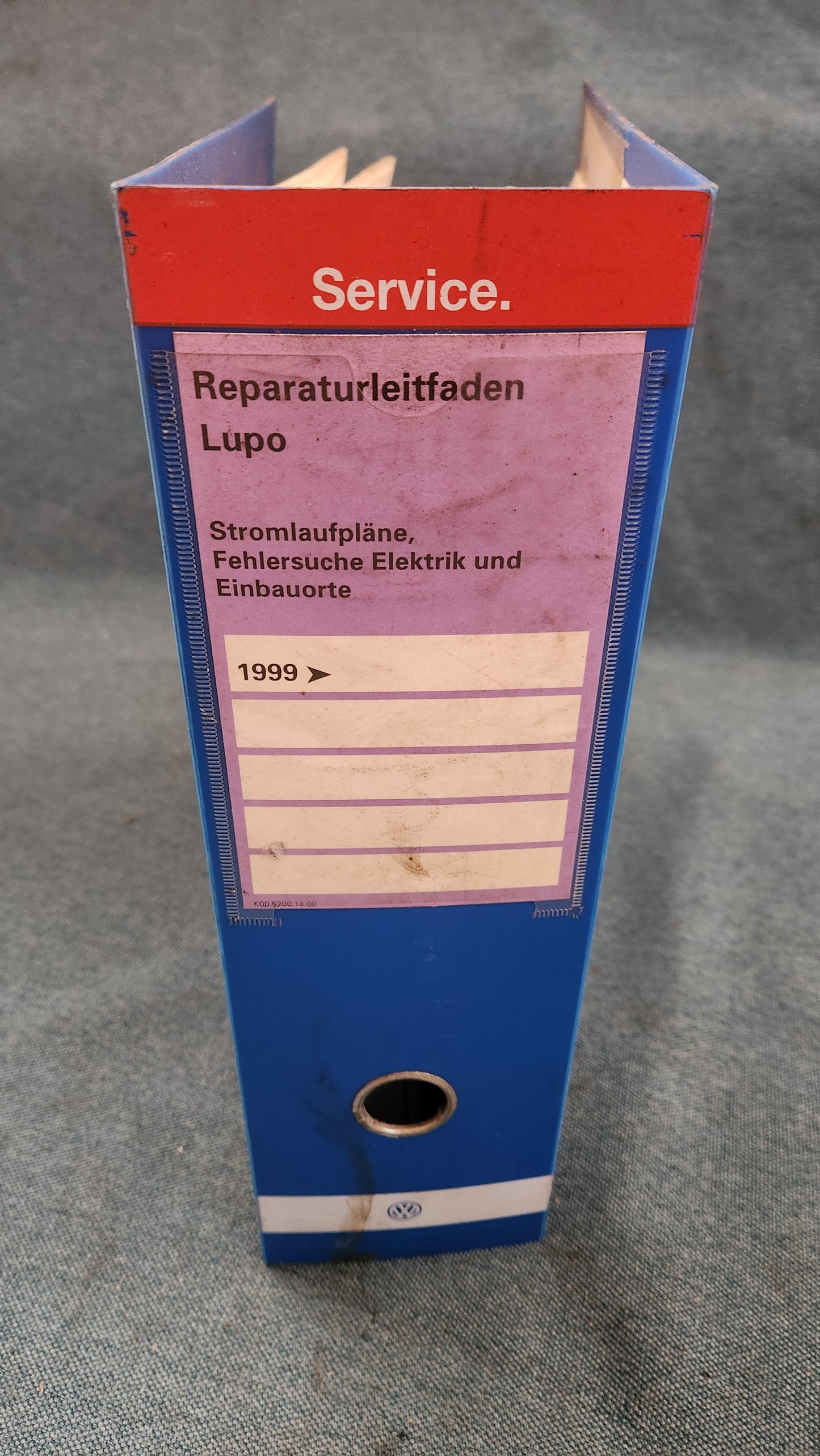 Lupo Stromlaufpläne Reparaturleitfaden Werkstattbuch