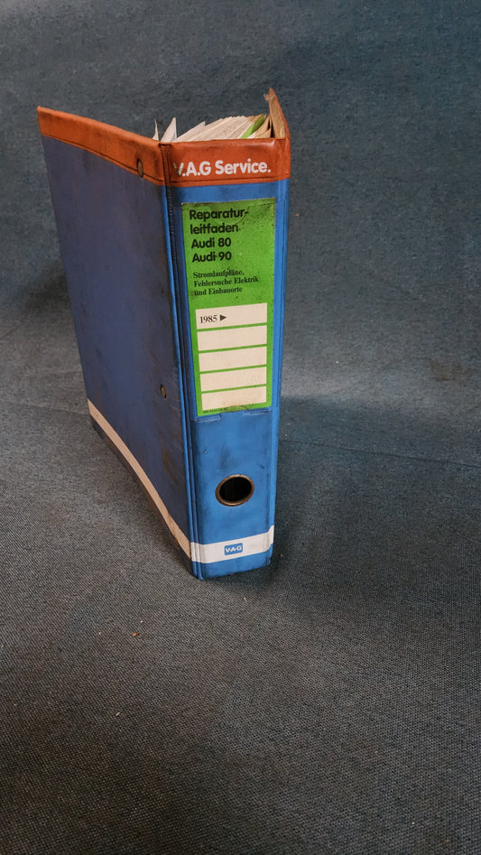 Audi 80/90 B2 Typ 81/85 Stromlaufpläne Reparaturleitfaden Werkstattbuch