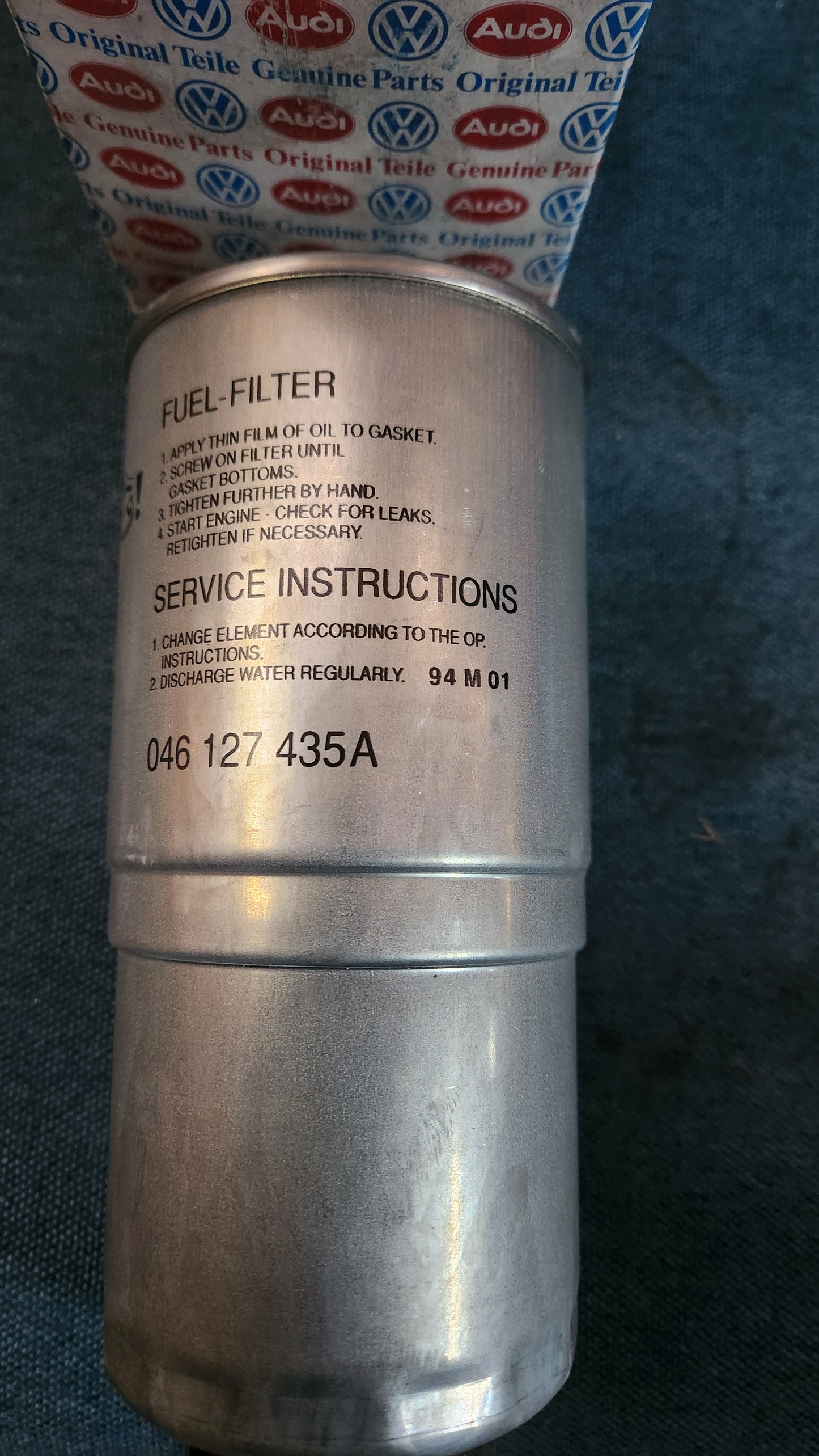 Kraftstofffilter Audi A6/100 C4 046127435A Nos F9