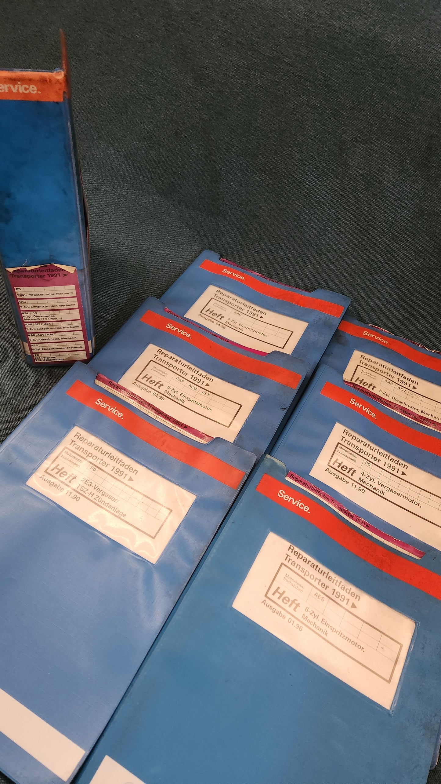 T4 Bus Reparaturleitfaden Werkstattbuch Z1