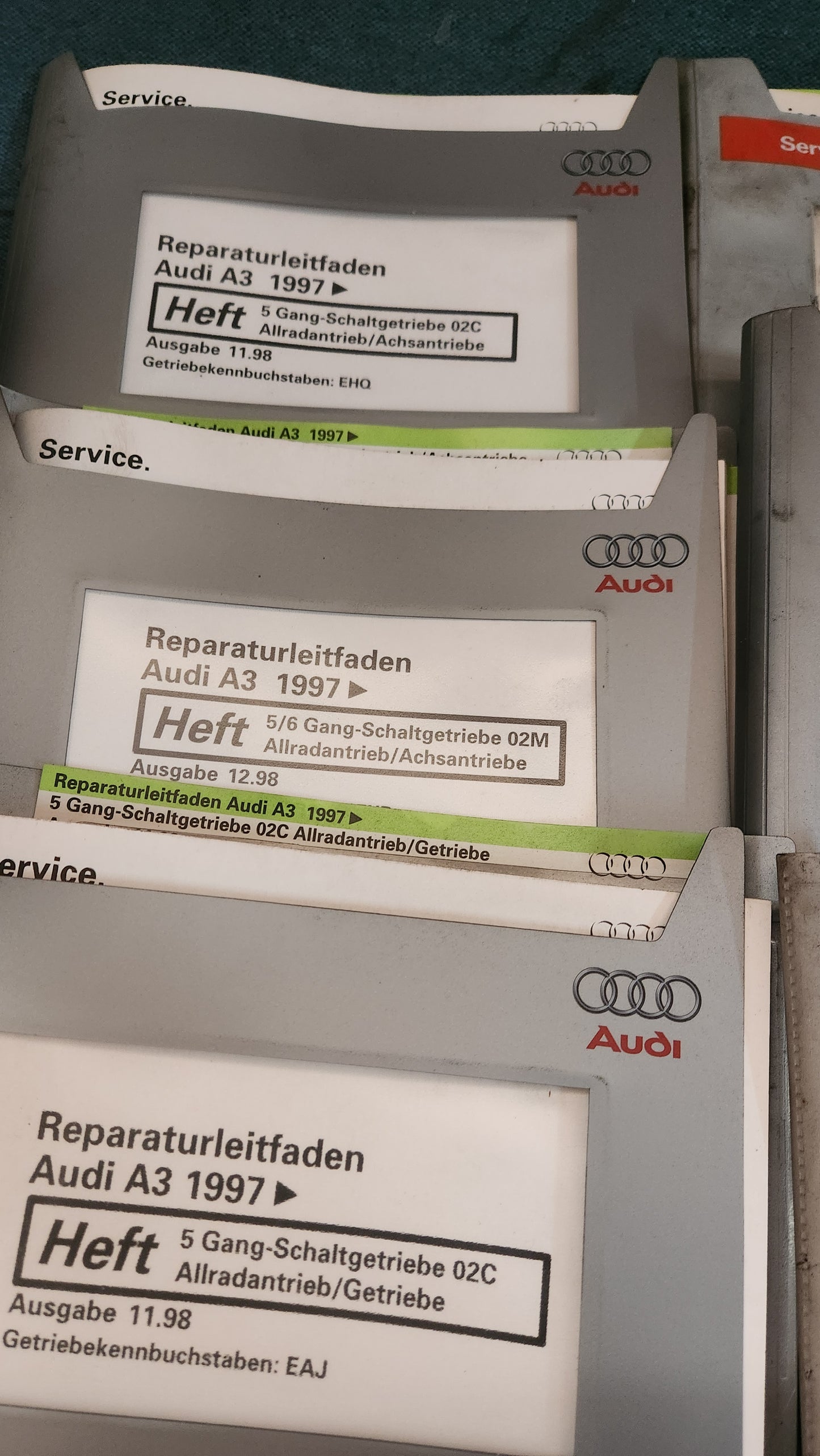Audi A3 8L Reparaturleitfaden Werkstattbuch